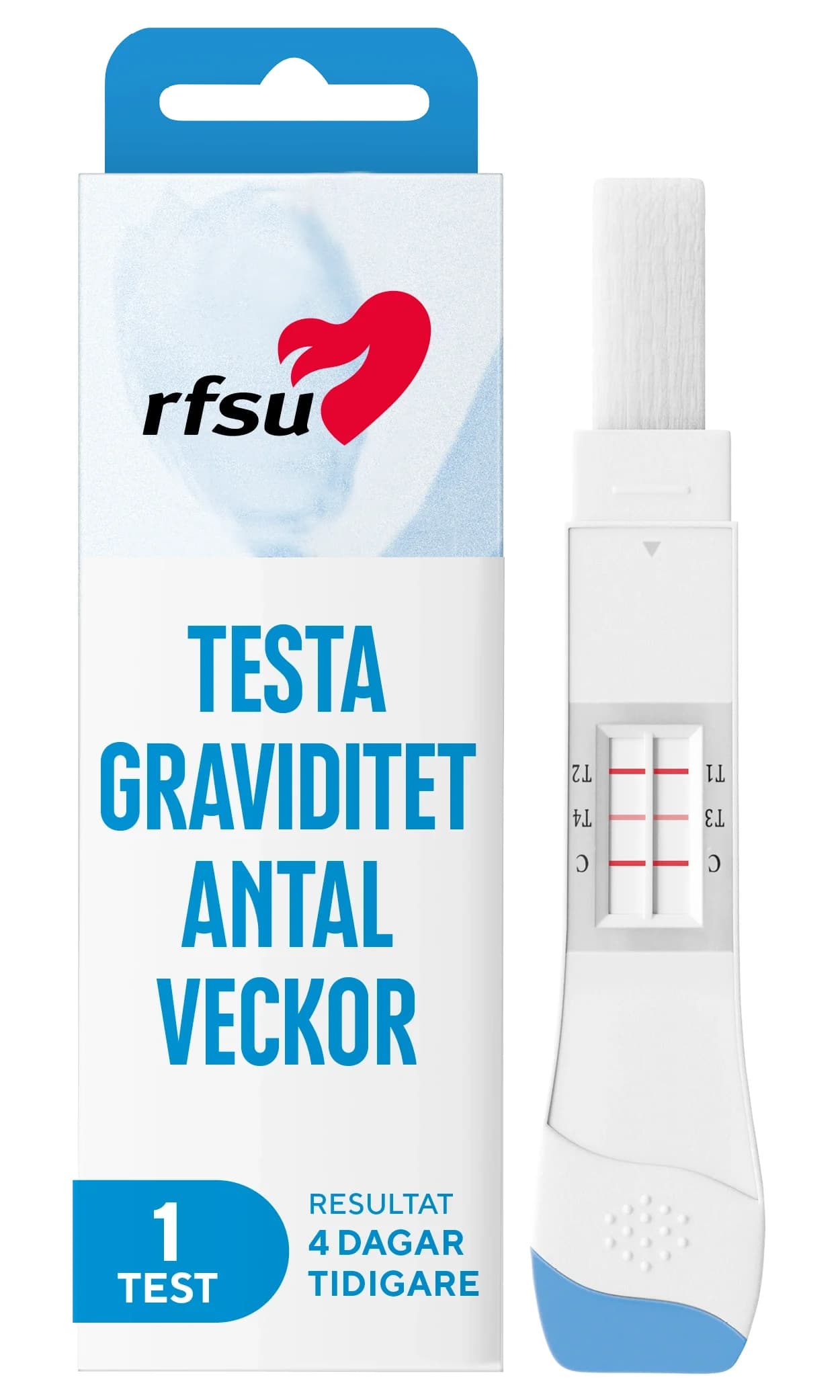 RFSU Weeks Graviditetstest Veckoindikator 1 pack från RFSU – köp hos Apotek Hjärtat