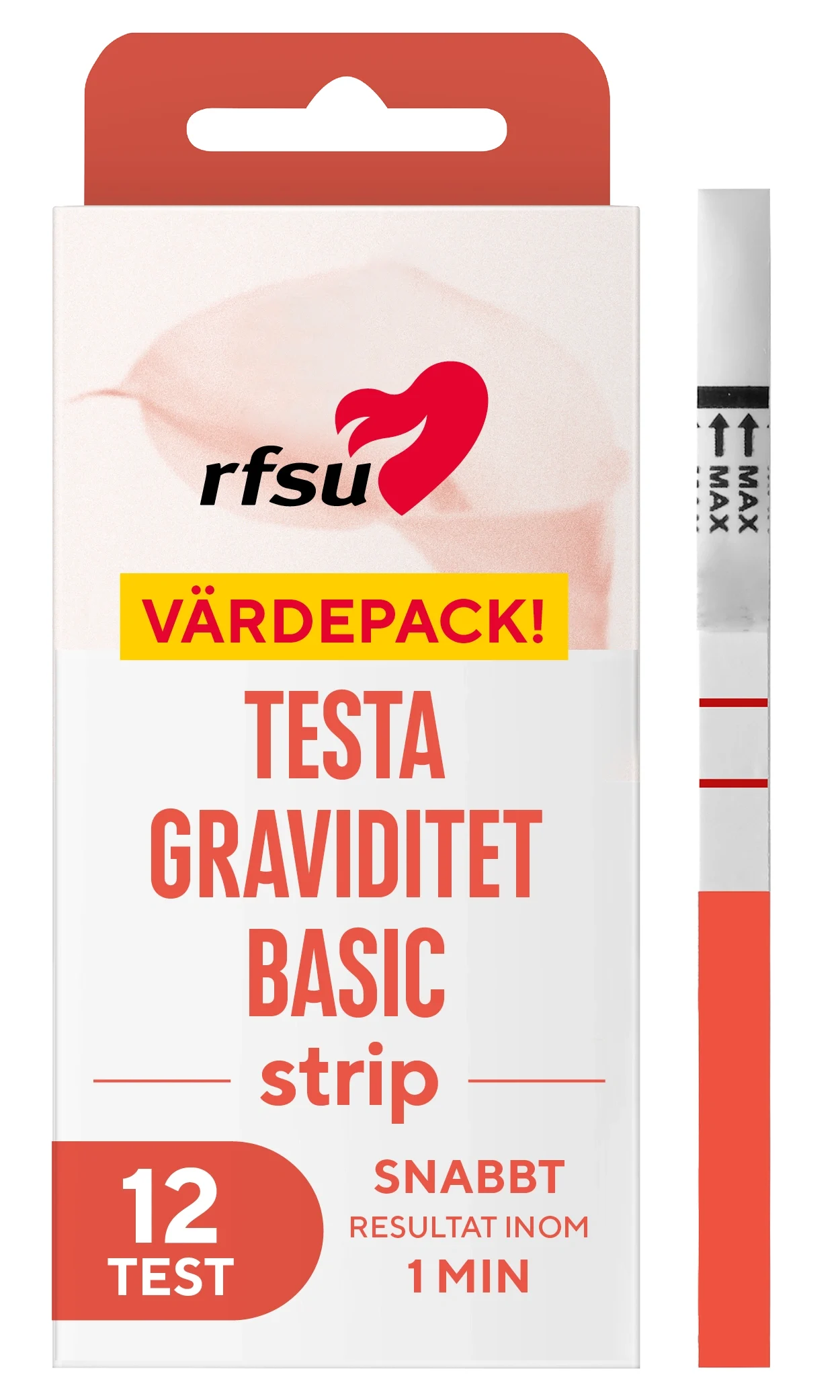 RFSU Graviditetstest Strips 12-pack från RFSU – köp hos Apotek Hjärtat