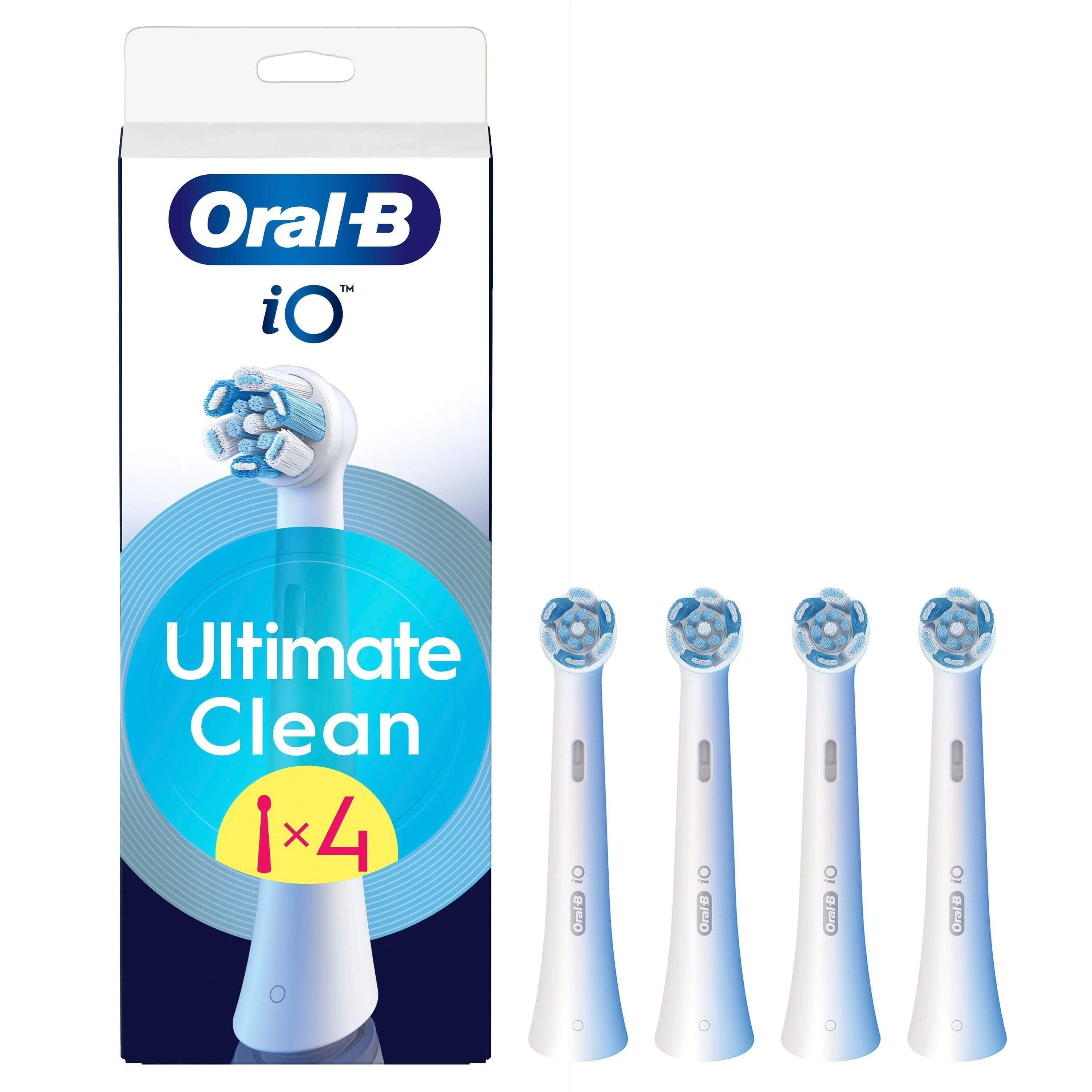Oral-B iO Ultimate Clean Borsthuvud 4-pack från Oral-B – köp hos Apotek Hjärtat
