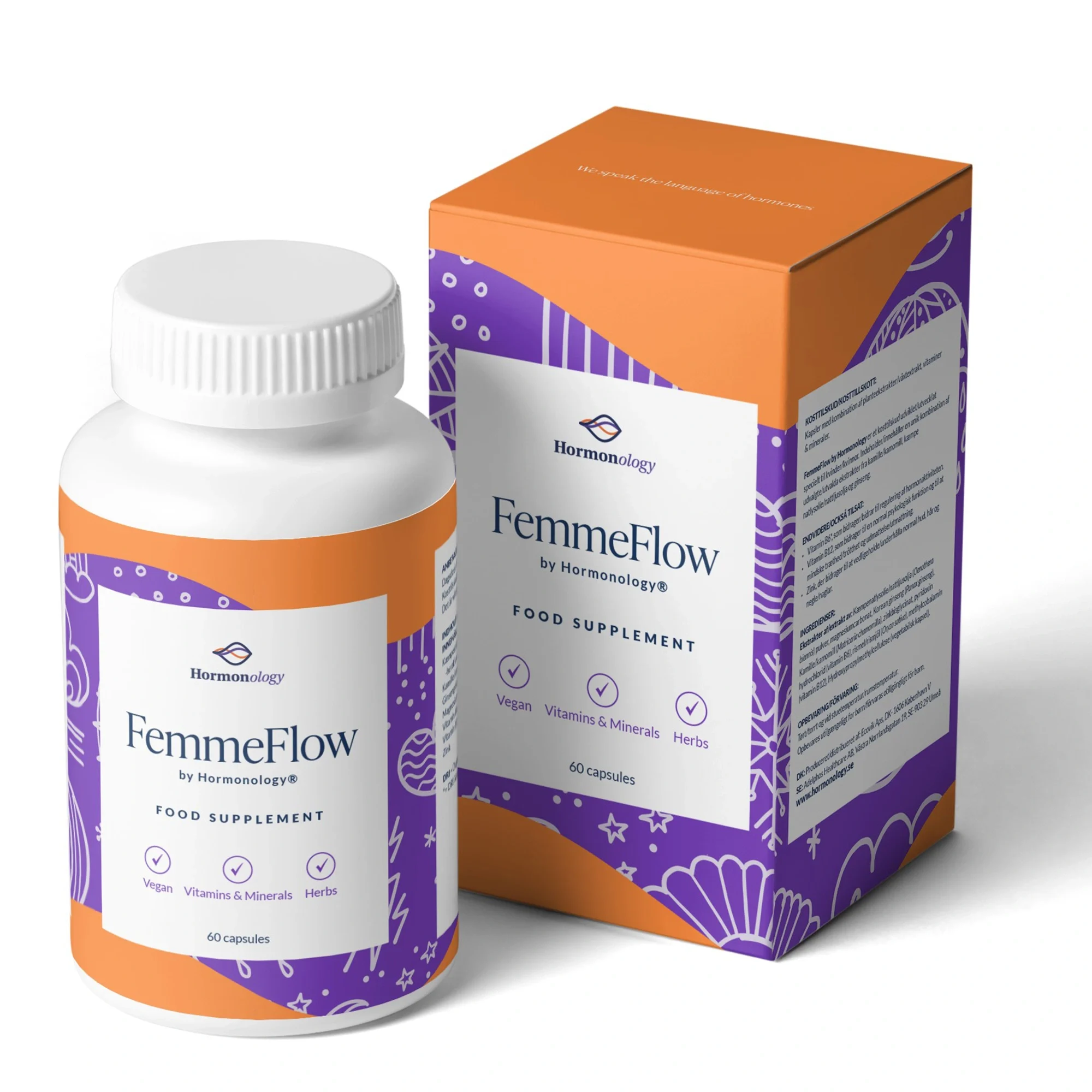 Hormonology FemmeFlow 60 kapslar från Hormonology – köp hos Apotek Hjärtat
