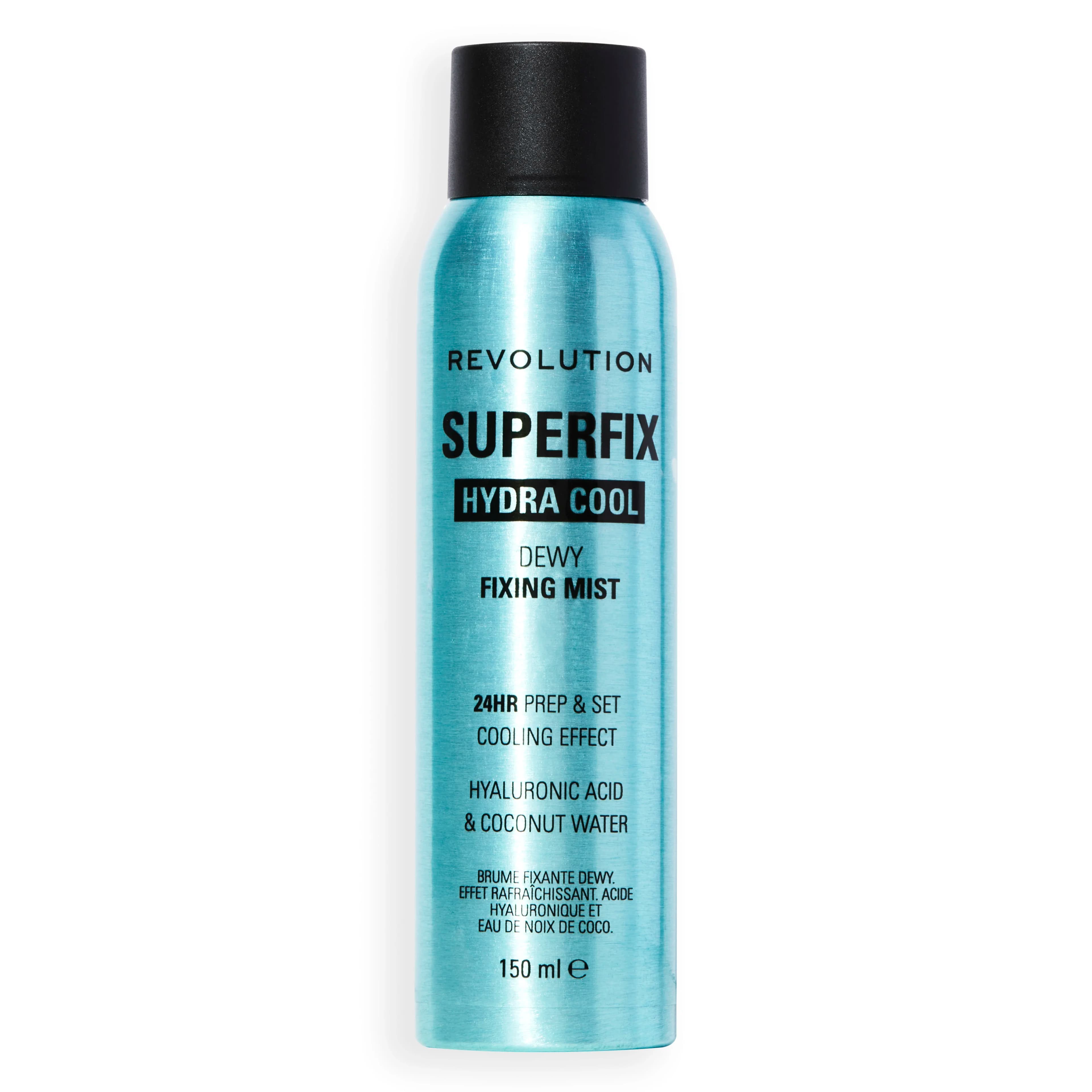 Revolution Beauty London Superfix Hydra Cool Prep + Fix Continous Fixing Mist 150 ml från Revolution Beauty London – köp hos Apotek Hjärtat