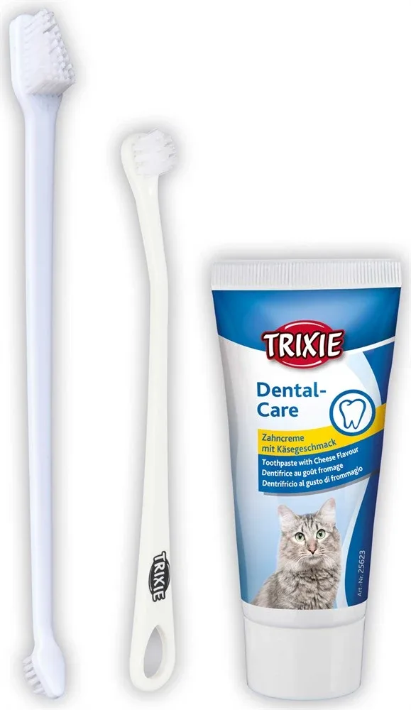 Trixie Tandvårdsset Katt från TRIXIE – köp hos Apotek Hjärtat