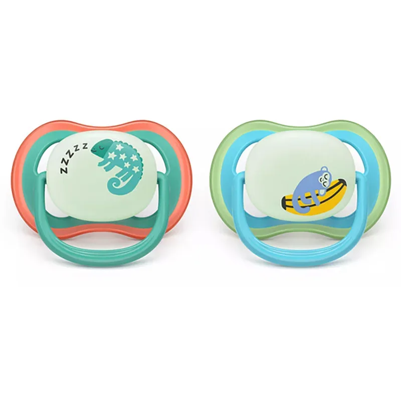 Philips Avent Ultra Air Napp Natt 6-18 mån 2-pack Blå/Turkos från Philips Avent - köp hos Apotek Hjärtat
