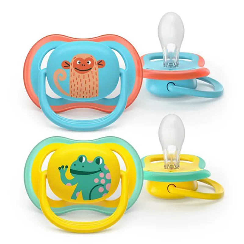 Philips Avent Ultra Air Napp 18 mån+ 2-pack Gul/Blå från Philips Avent - köp hos Apotek Hjärtat
