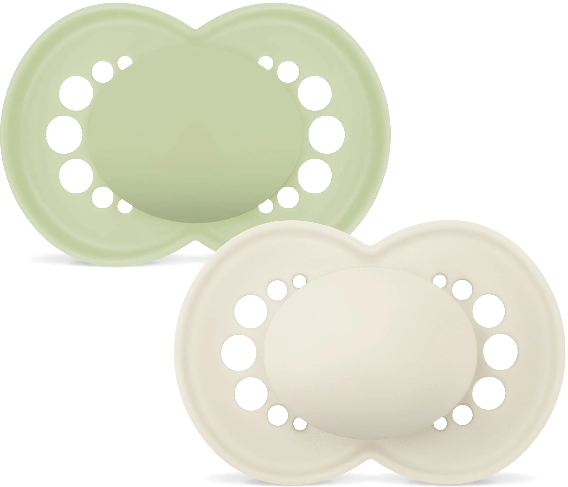 MAM Original Silk Napp 6-16 mån Box V Green Unprinted 2-pack från MAM - köp hos Apotek Hjärtat