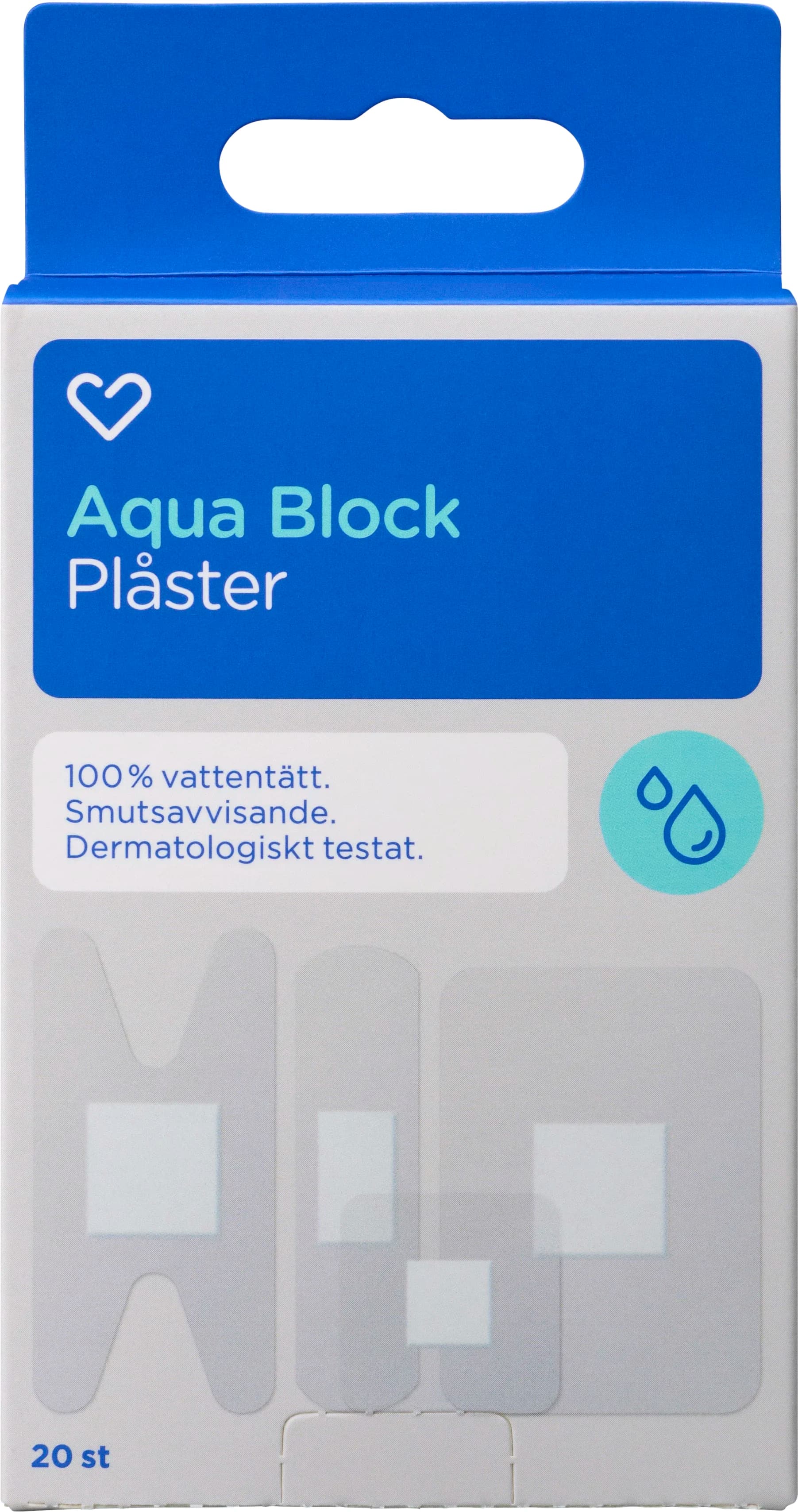 Hjärtats Plåster Aqua Stop 20st från Hjärtats – köp hos Apotek Hjärtat