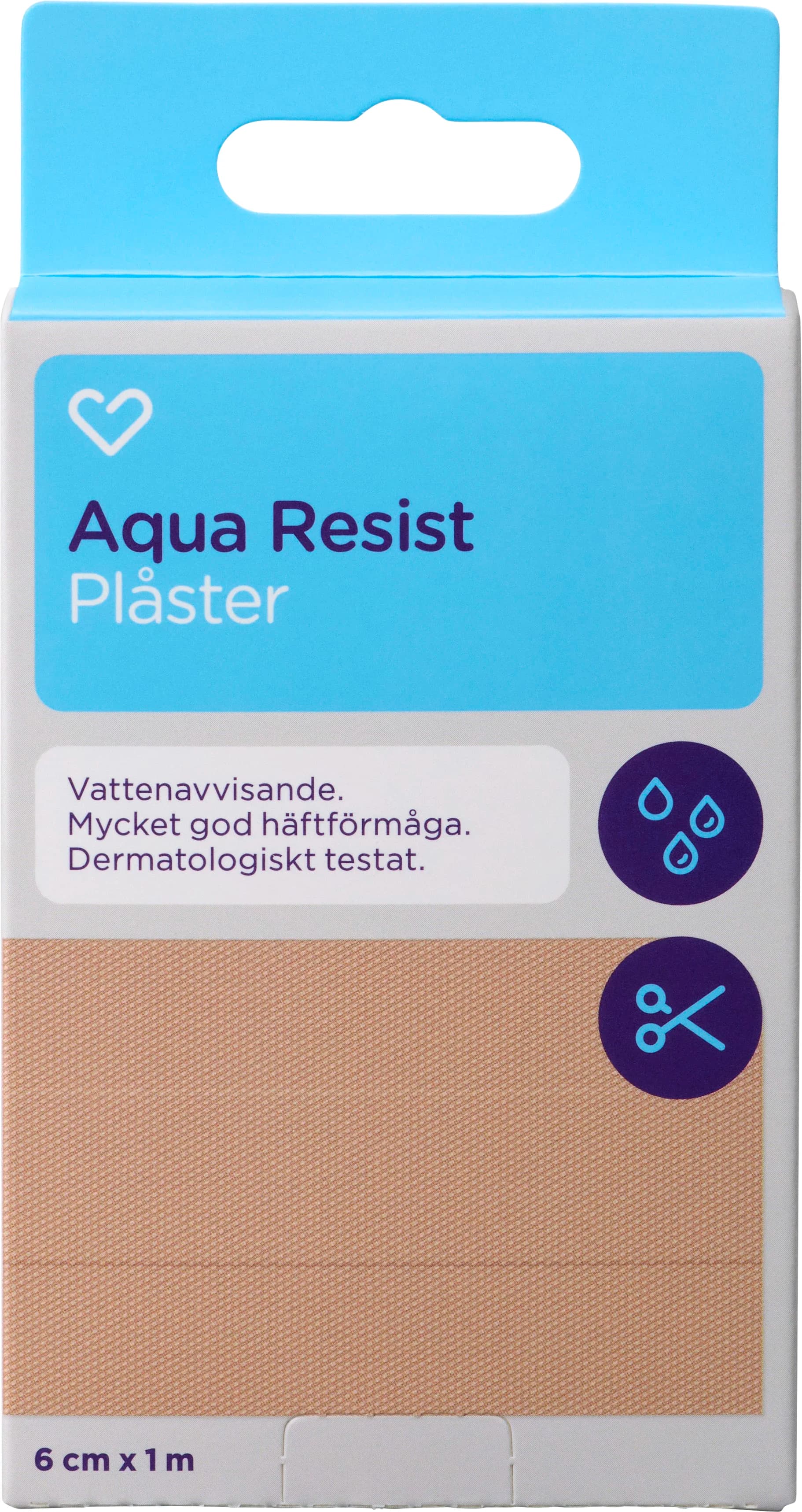 Hjärtats Plåster Aqua Resist 6cm x 1m 1st från Hjärtats – köp hos Apotek Hjärtat