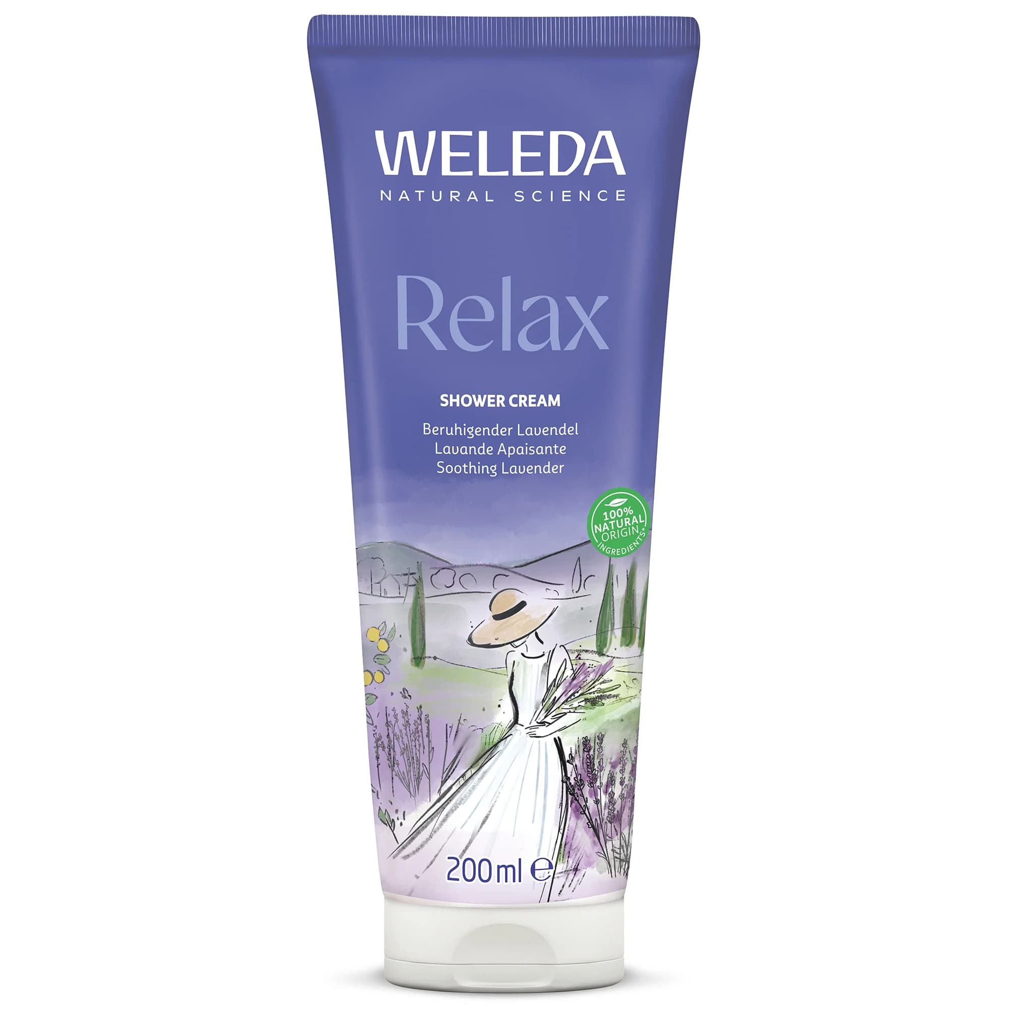 Weleda Aroma Relax Shower Cream Lavender 200 ml från Weleda - köp hos Apotek Hjärtat