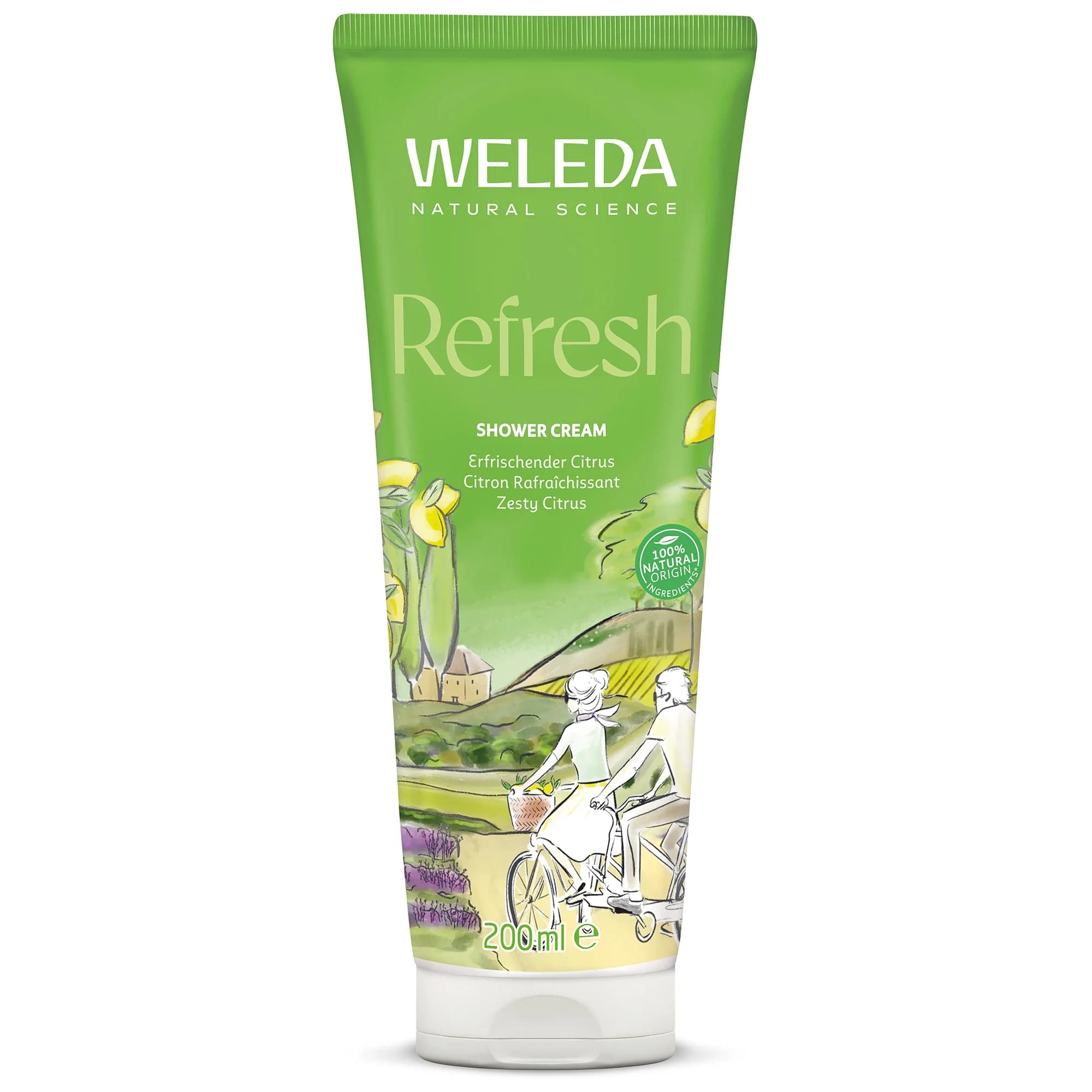 Weleda Refresh Shower Cream Citrus 200 ml från Weleda - köp hos Apotek Hjärtat