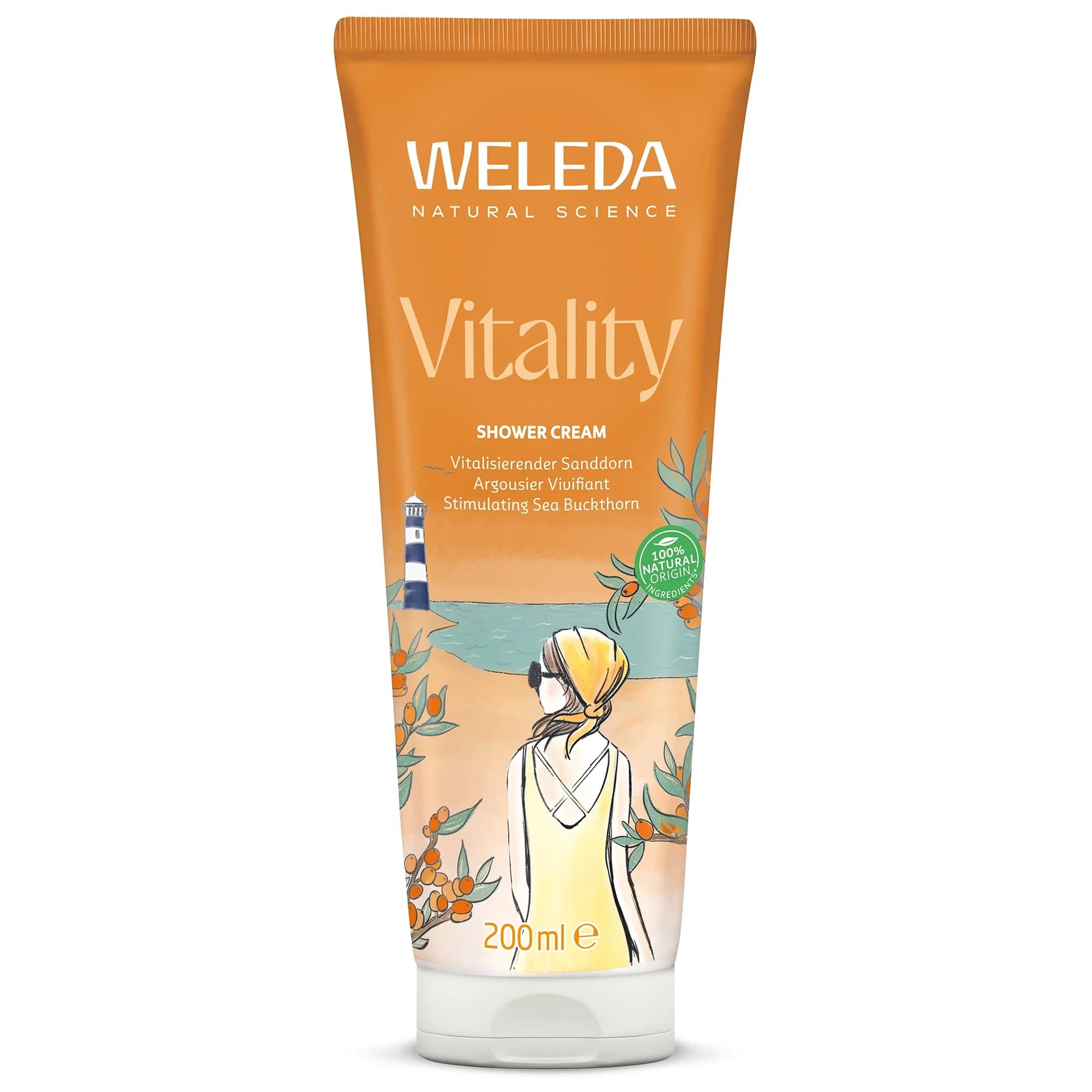 Weleda Vitality Shower Cream Sea Buckthorn 200 ml från Weleda - köp hos Apotek Hjärtat