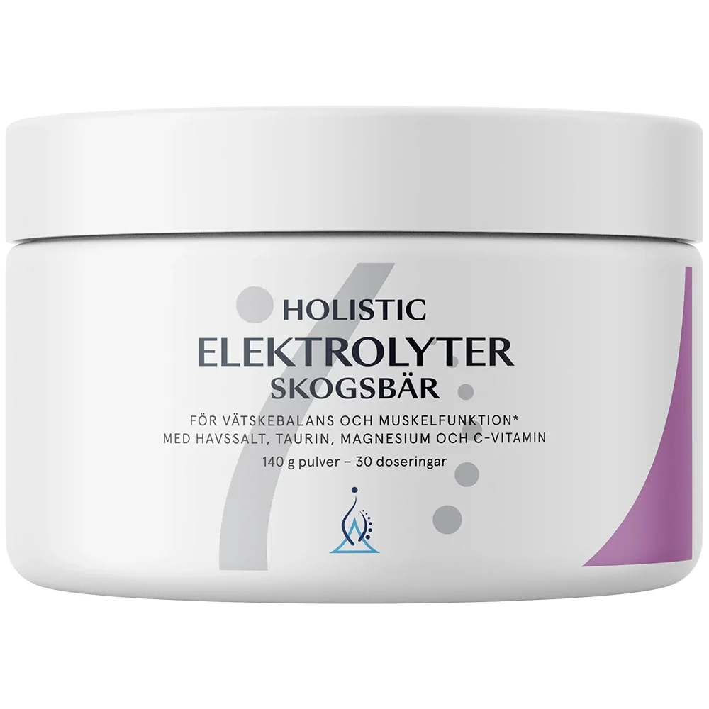Holistic Elektrolyter Skogsbär 140 g från Holistic – köp hos Apotek Hjärtat