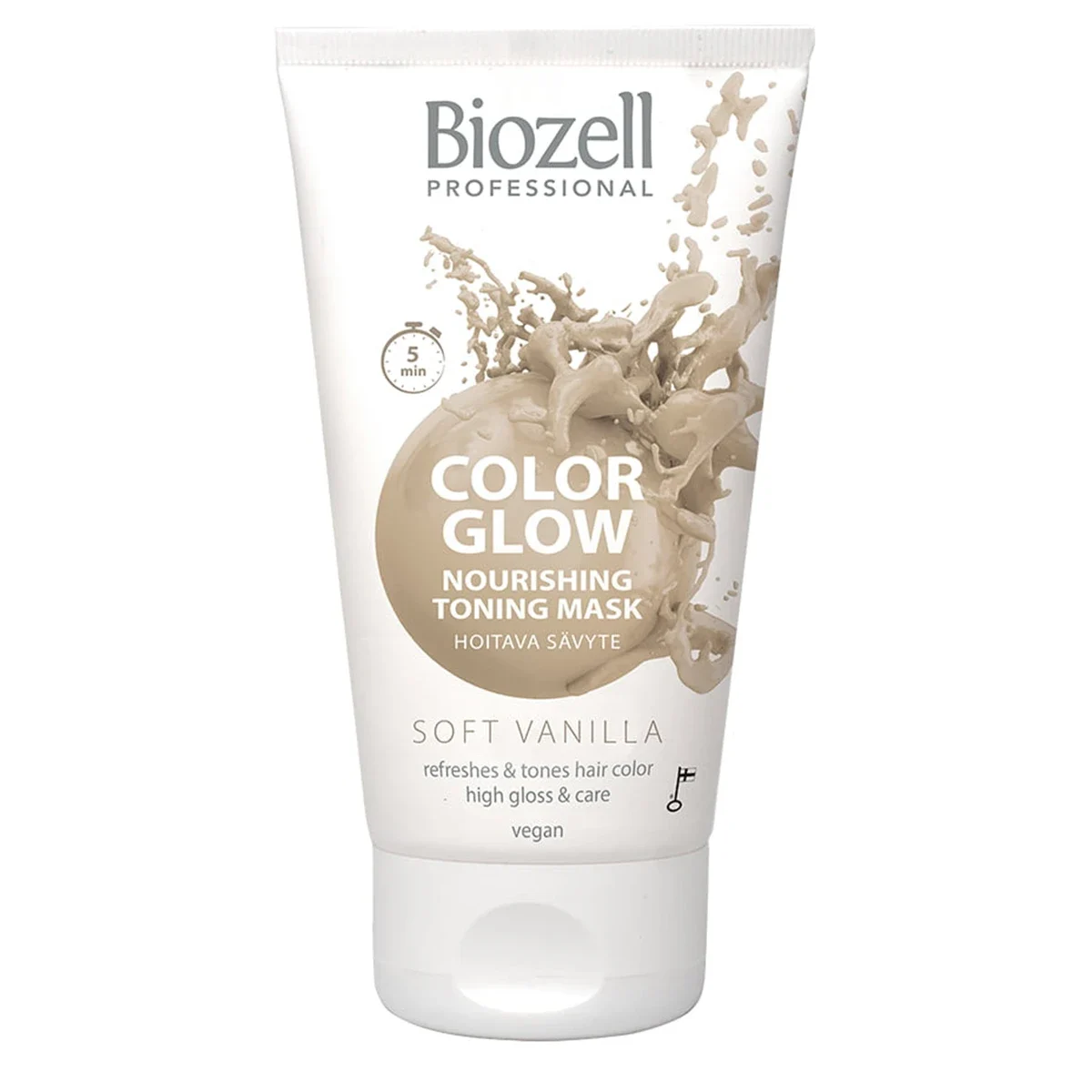 Biozell Color Glow Nourishing Toning Mask 150 ml Soft Vanilla från Biozell – köp hos Apotek Hjärtat