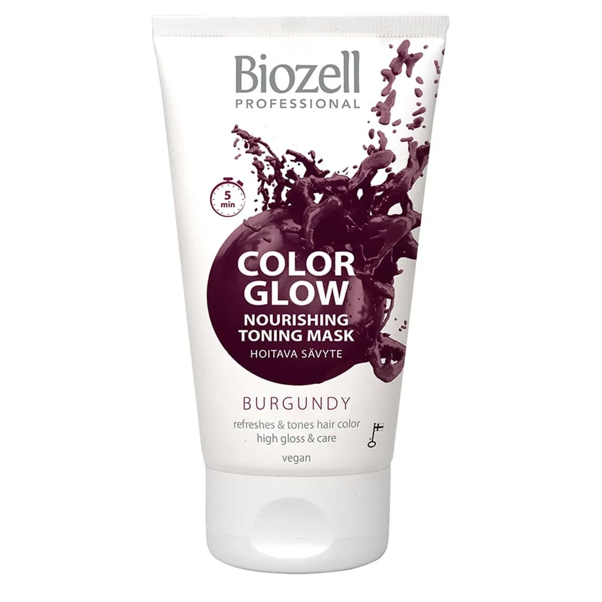 Biozell Color Glow Nourishing Toning Mask 150 ml Burgundy från Biozell – köp hos Apotek Hjärtat