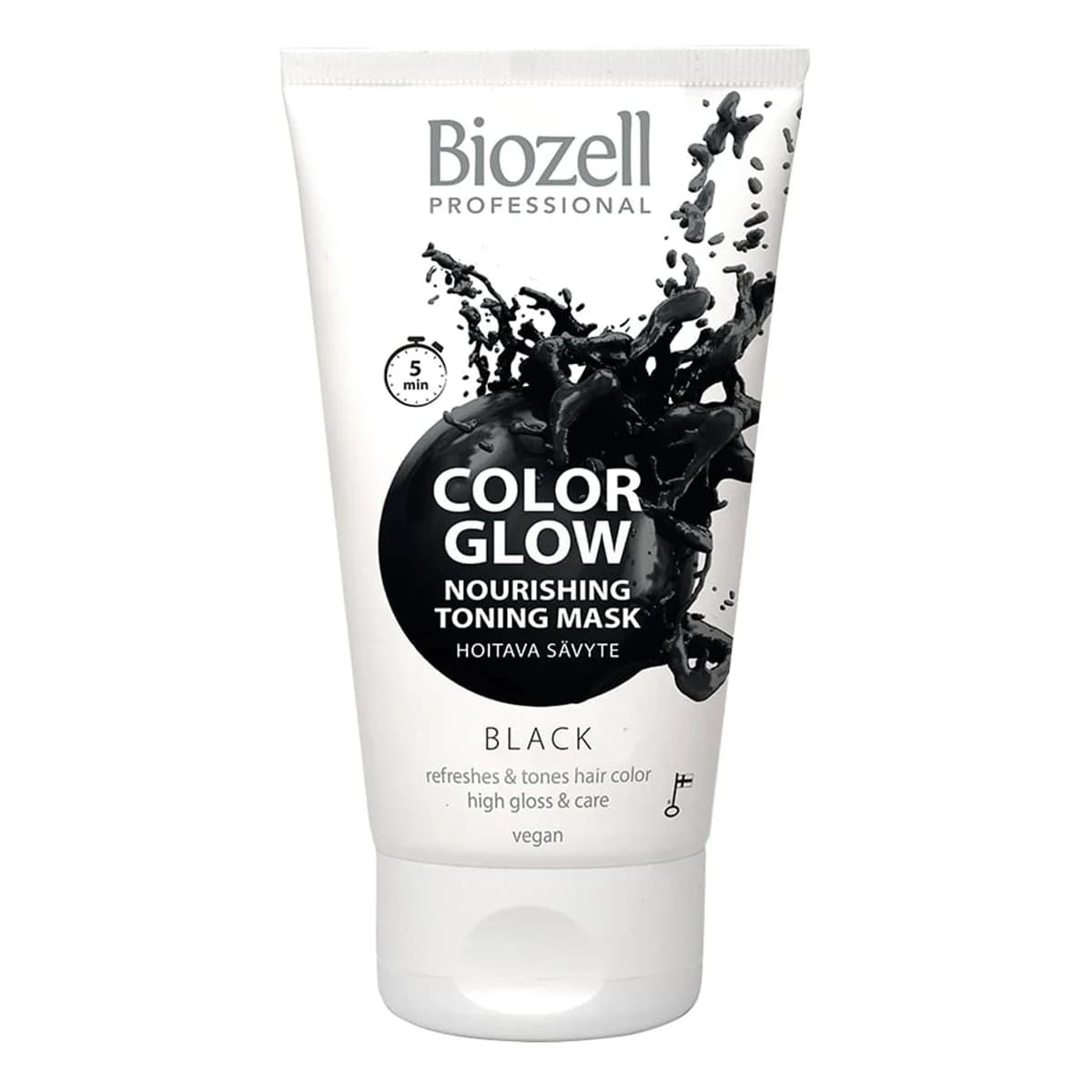 Biozell Color Glow Nourishing Toning Mask 150 ml Black från Biozell – köp hos Apotek Hjärtat