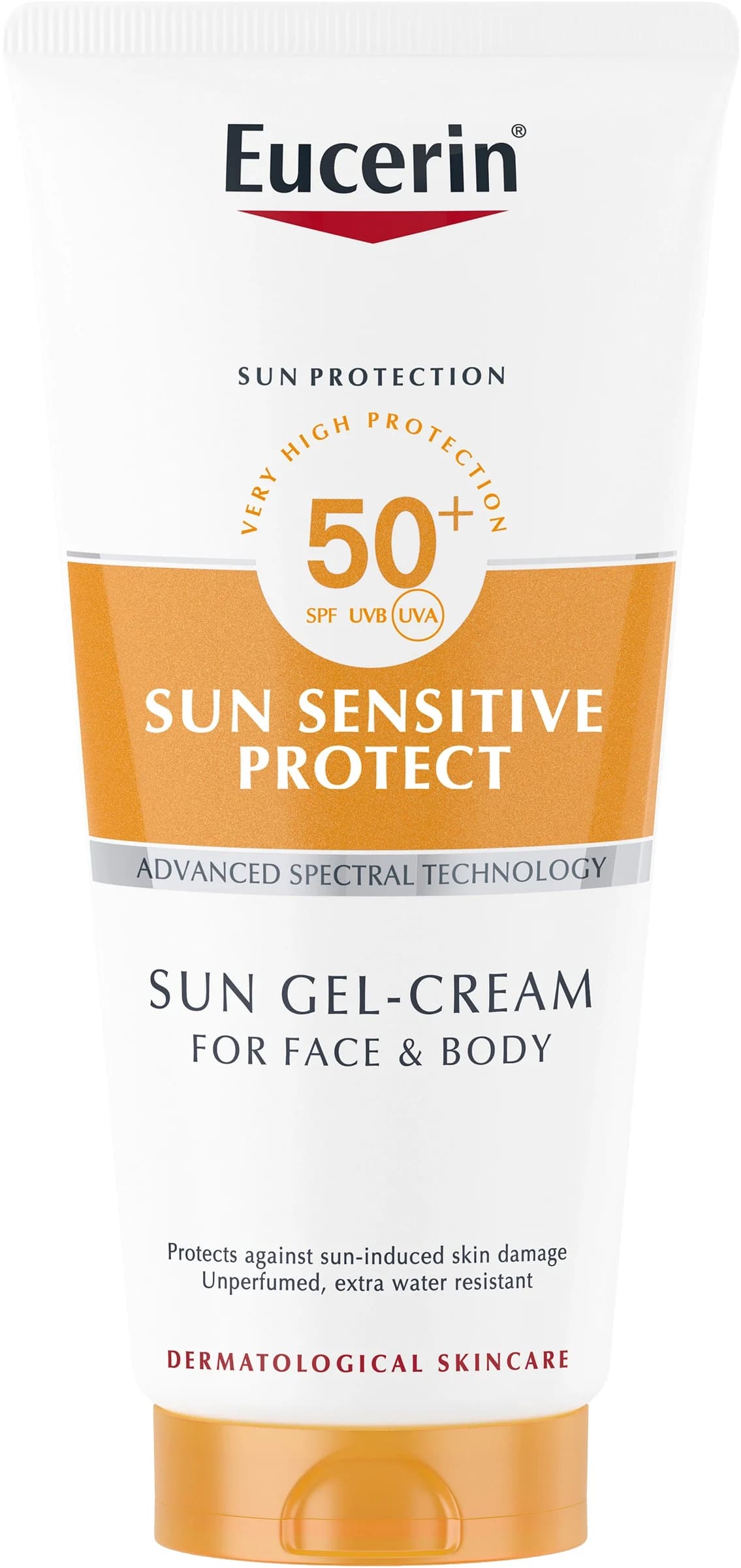 Eucerin Sun Sensitive Protect Gel-Cream SPF50+, 200 ml från Eucerin – köp hos Apotek Hjärtat