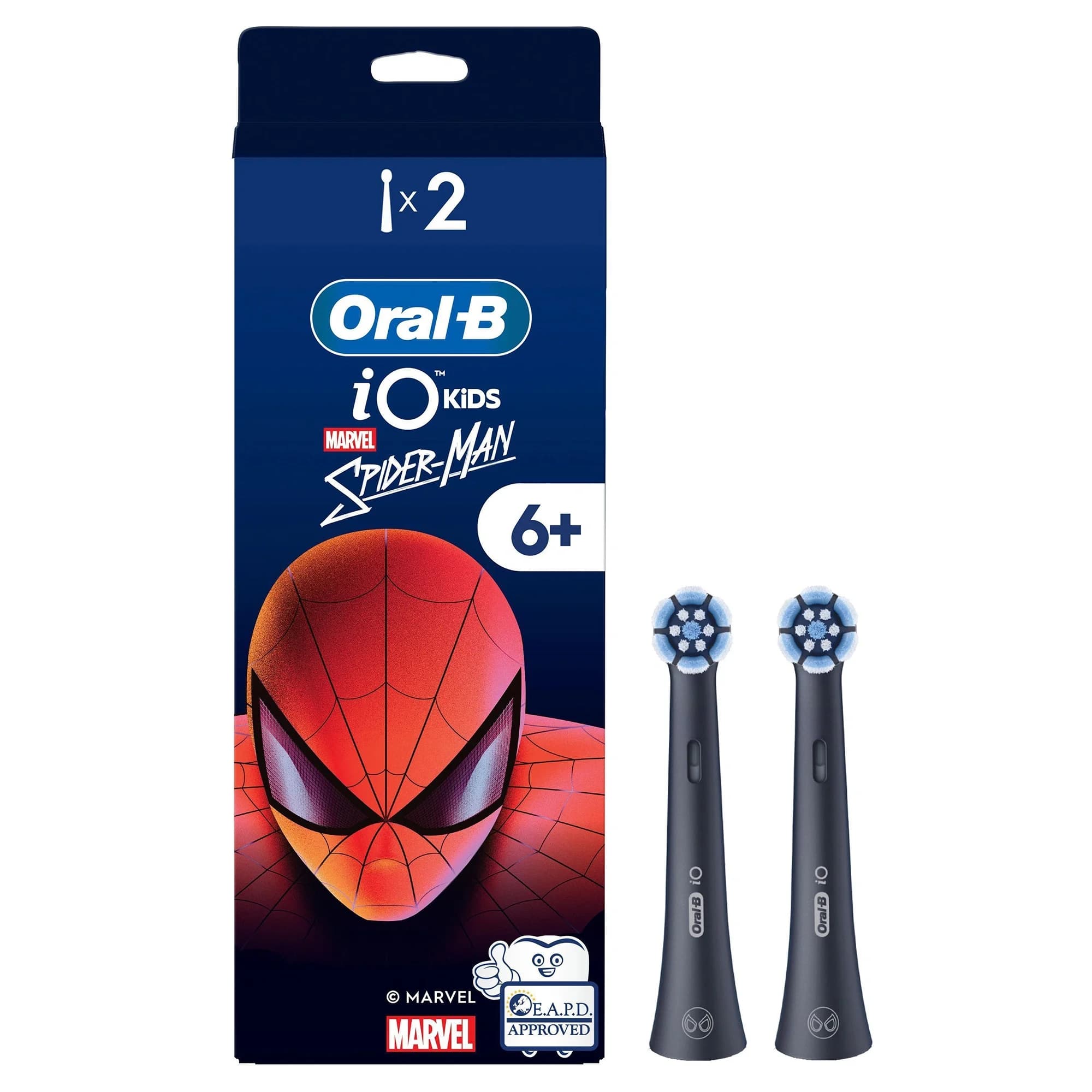 Oral-B iO Kids 6+ Marvel Spider-Man Tandborsthuvuden 2 st från Oral-B – köp hos Apotek Hjärtat