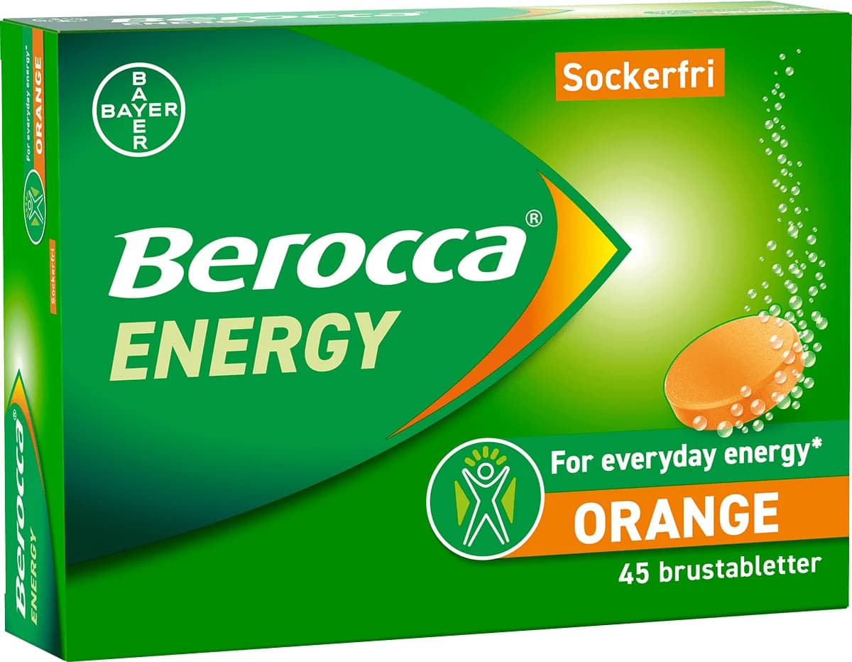 Berocca Energy Orange 45 st från Berocca – köp hos Apotek Hjärtat