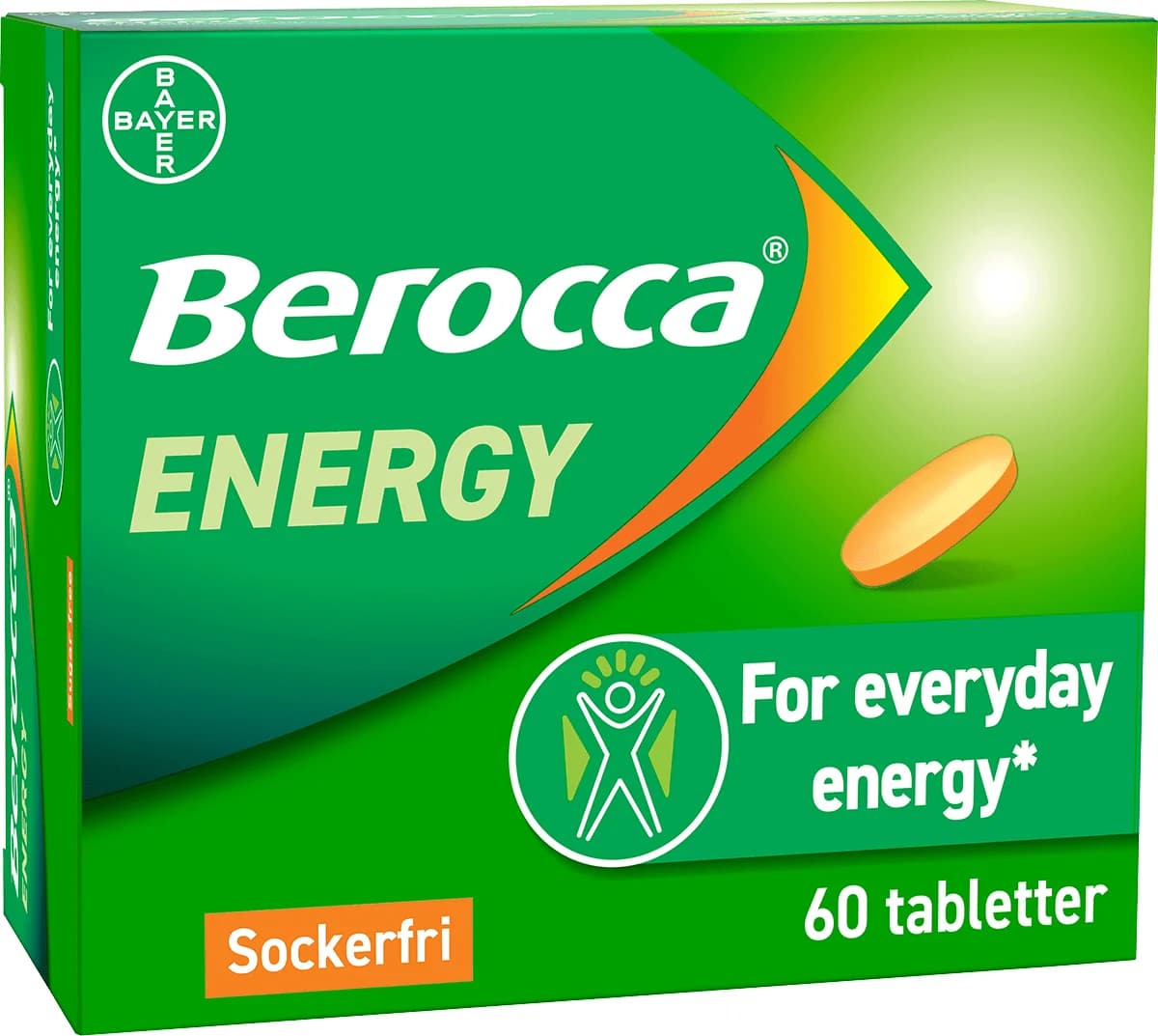 Berocca Energy Filmdragerade Tabletter 60 st från Berocca – köp hos Apotek Hjärtat