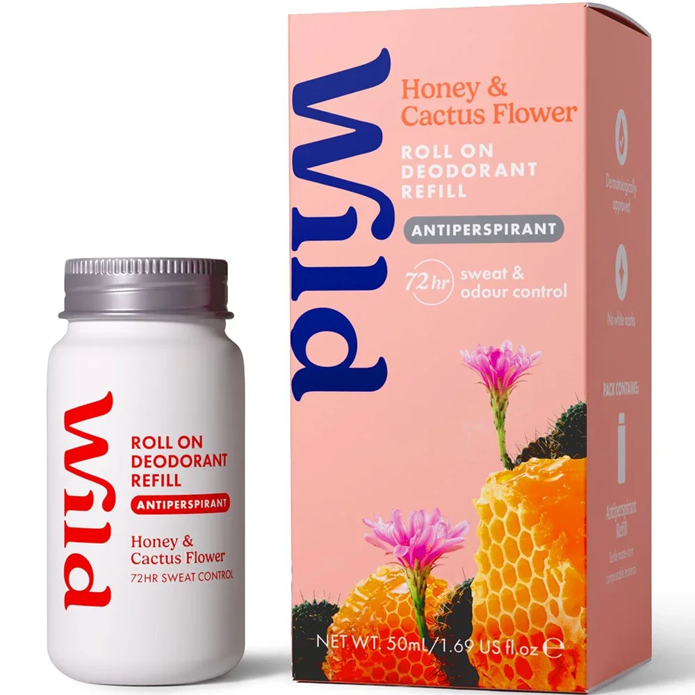Wild Antiperspirant Roll On Refill Honey Cactusflower 50 ml från Wild – köp hos Apotek Hjärtat
