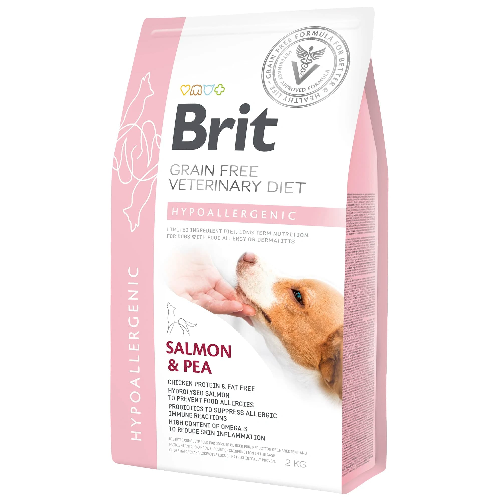 Brit Grain-Free Veterinary Diet Dog Hypoallergenic 2 kg från Brit Veterinary Diet – köp hos Apotek Hjärtat