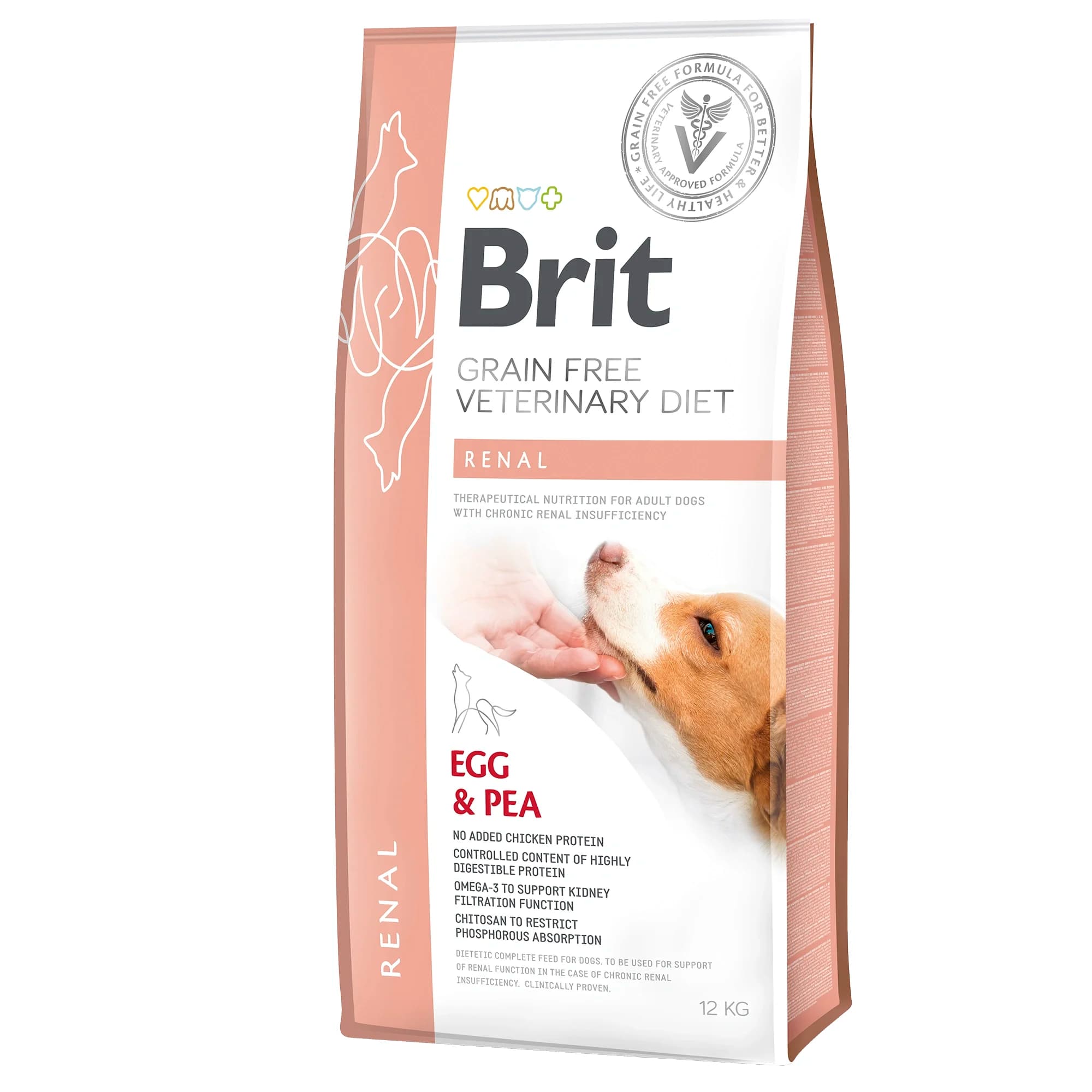Brit Grain-Free Veterinary Diet Dog Renal 12 kg från Brit Veterinary Diet – köp hos Apotek Hjärtat