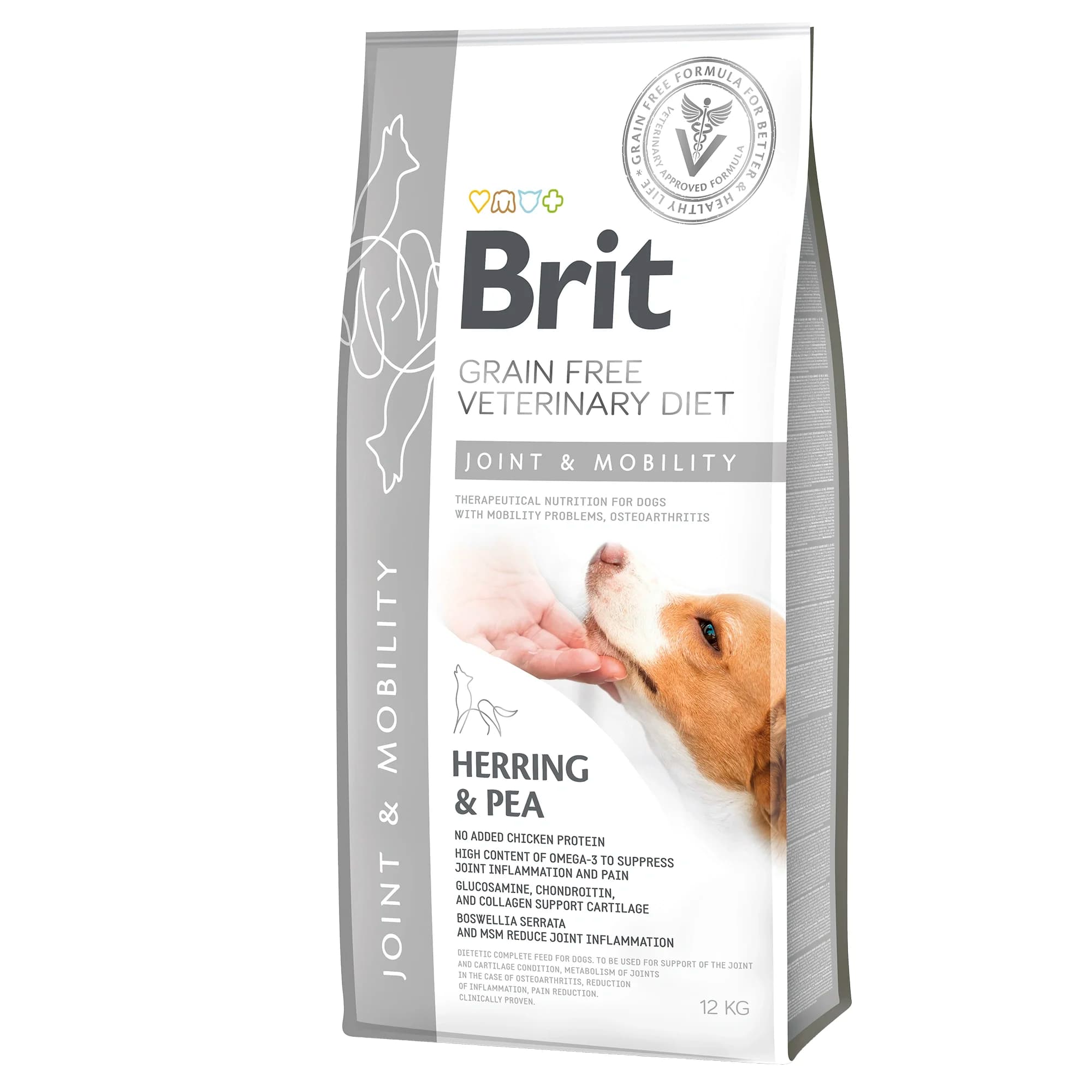 Brit Grain-Free Veterinary Diet Dog Mobility 12 kg från Brit Veterinary Diet – köp hos Apotek Hjärtat