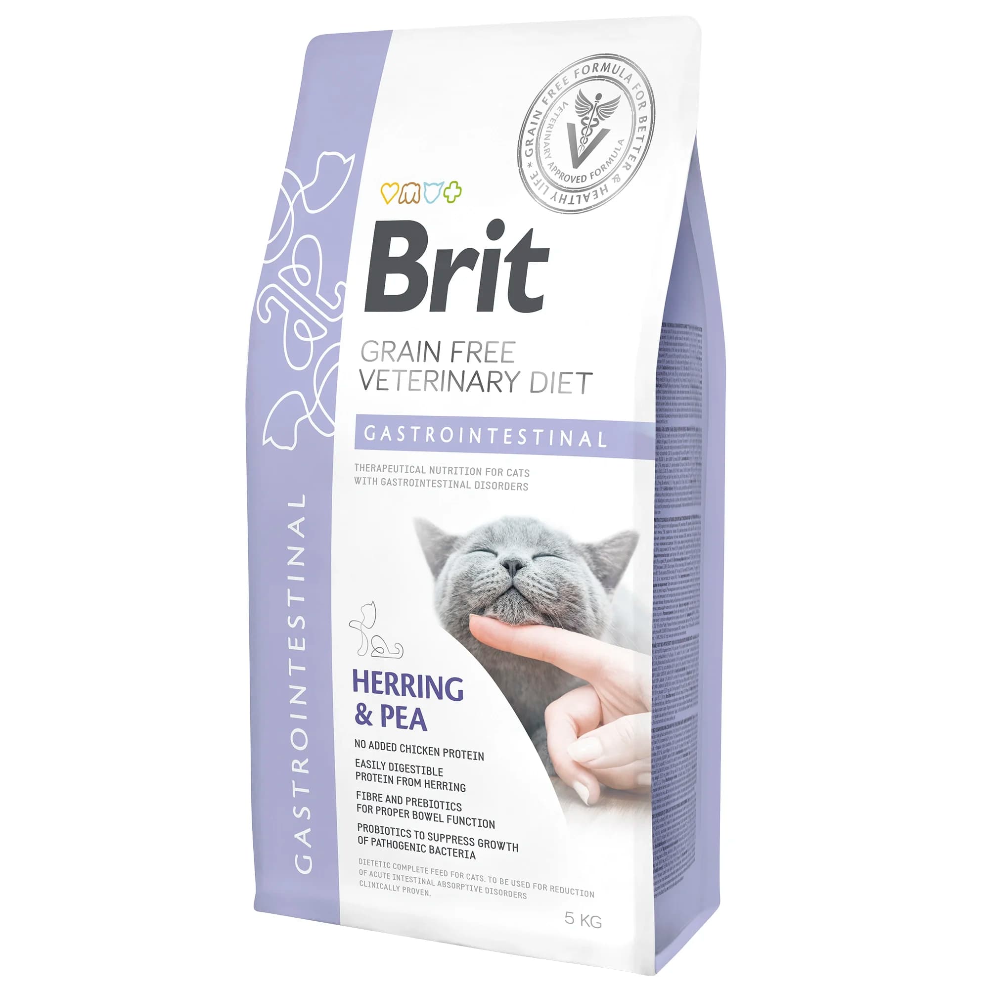 Brit Grain-Free Veterinary Diet Cat Gastrointestinal 5 kg från Brit Veterinary Diet – köp hos Apotek Hjärtat