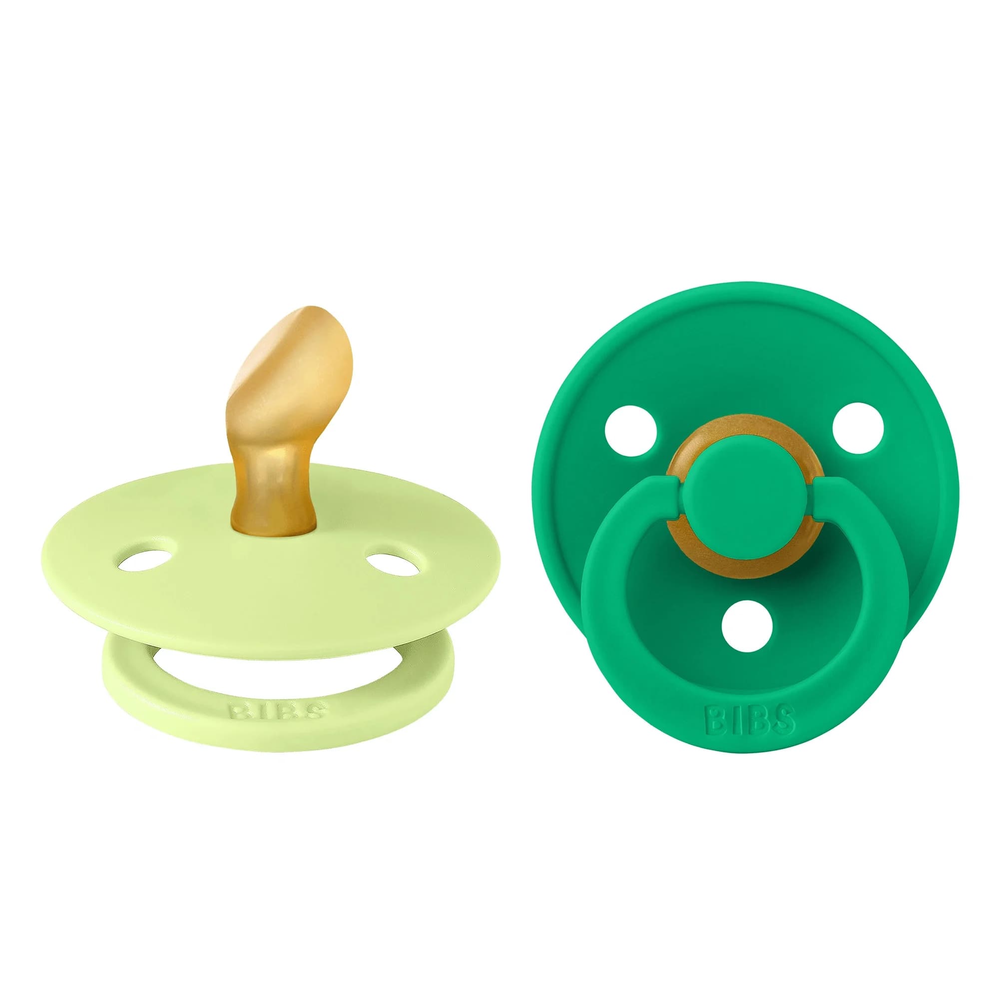 BIBS Pacifier Colour Anatomical Latex Matcha/Cactus 2-pack Size 1 från BIBS – köp hos Apotek Hjärtat