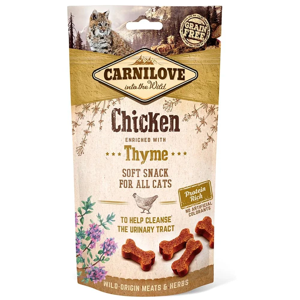 Carnilove Cat Semi Moist Snack Chicken with Thyme 50 g från Carnilove – köp hos Apotek Hjärtat
