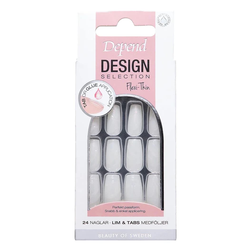 Depend Design Selection 24 st Pearl Lines Short Coffin från Depend – köp hos Apotek Hjärtat