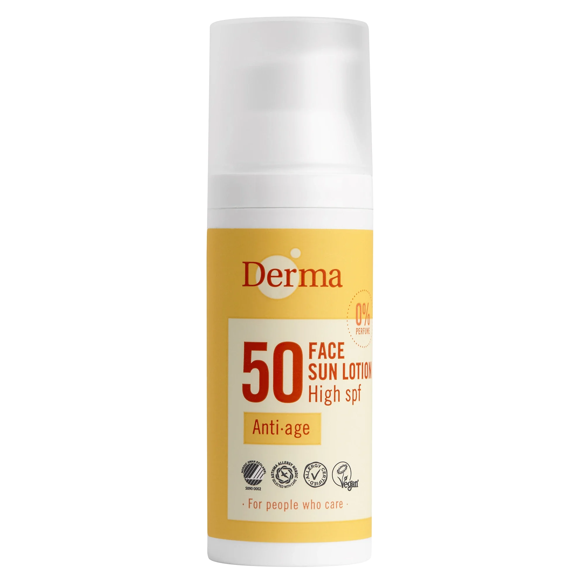 Derma Sun Face Sun Lotion SPF50, 50 ml från Derma – köp hos Apotek Hjärtat