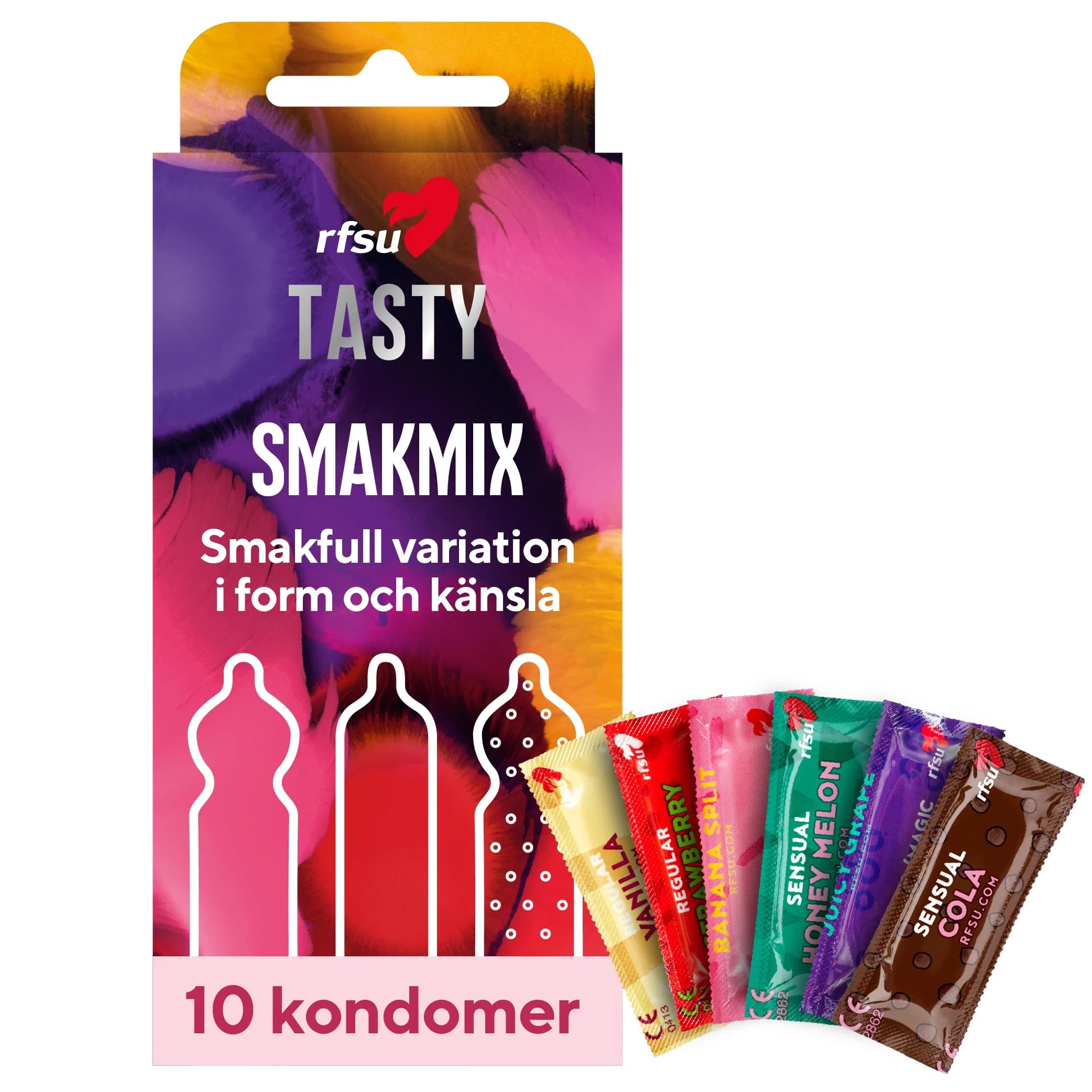 RFSU Tasty Kondom 10st från RFSU – köp hos Apotek Hjärtat