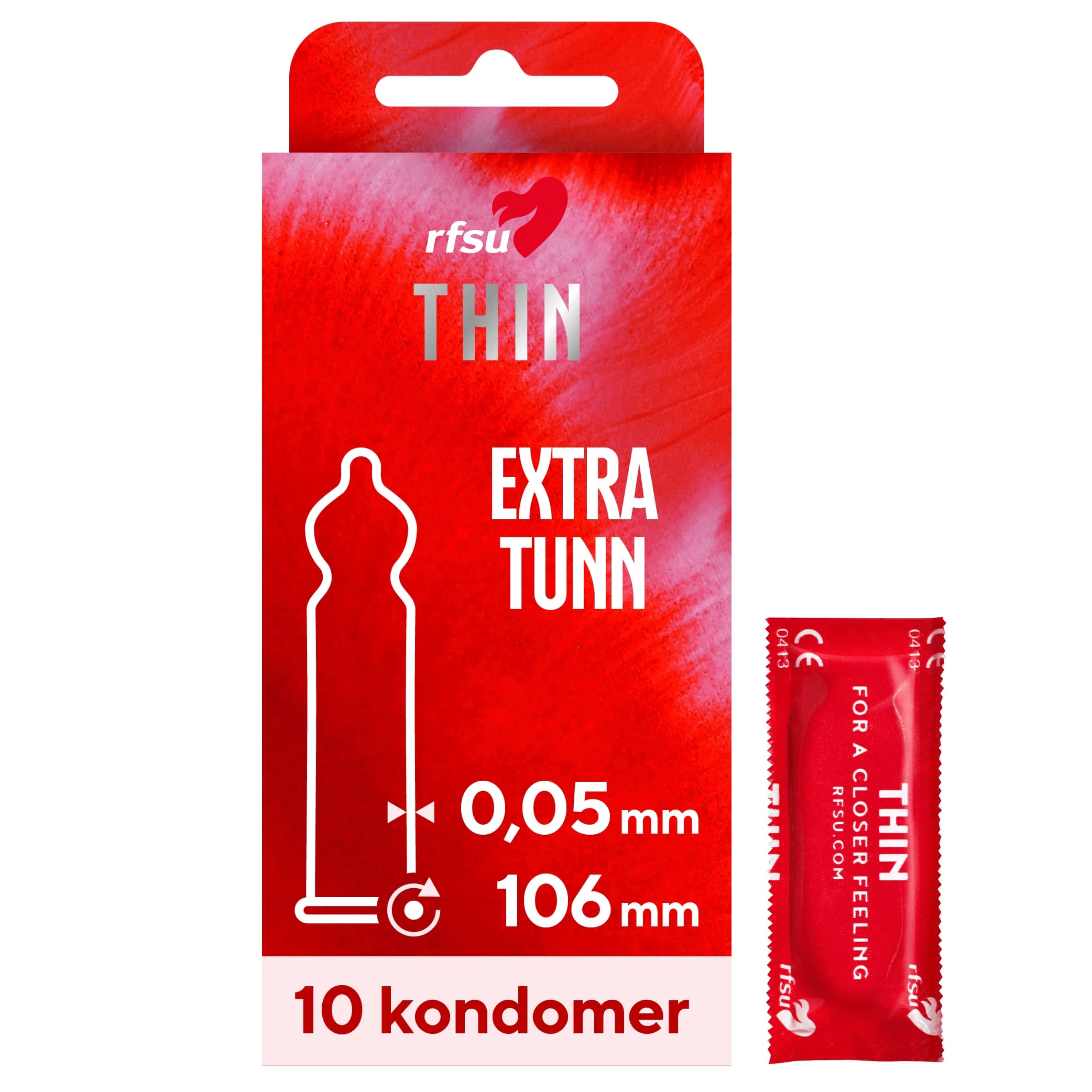 RFSU Thin Kondom 10st från RFSU – köp hos Apotek Hjärtat