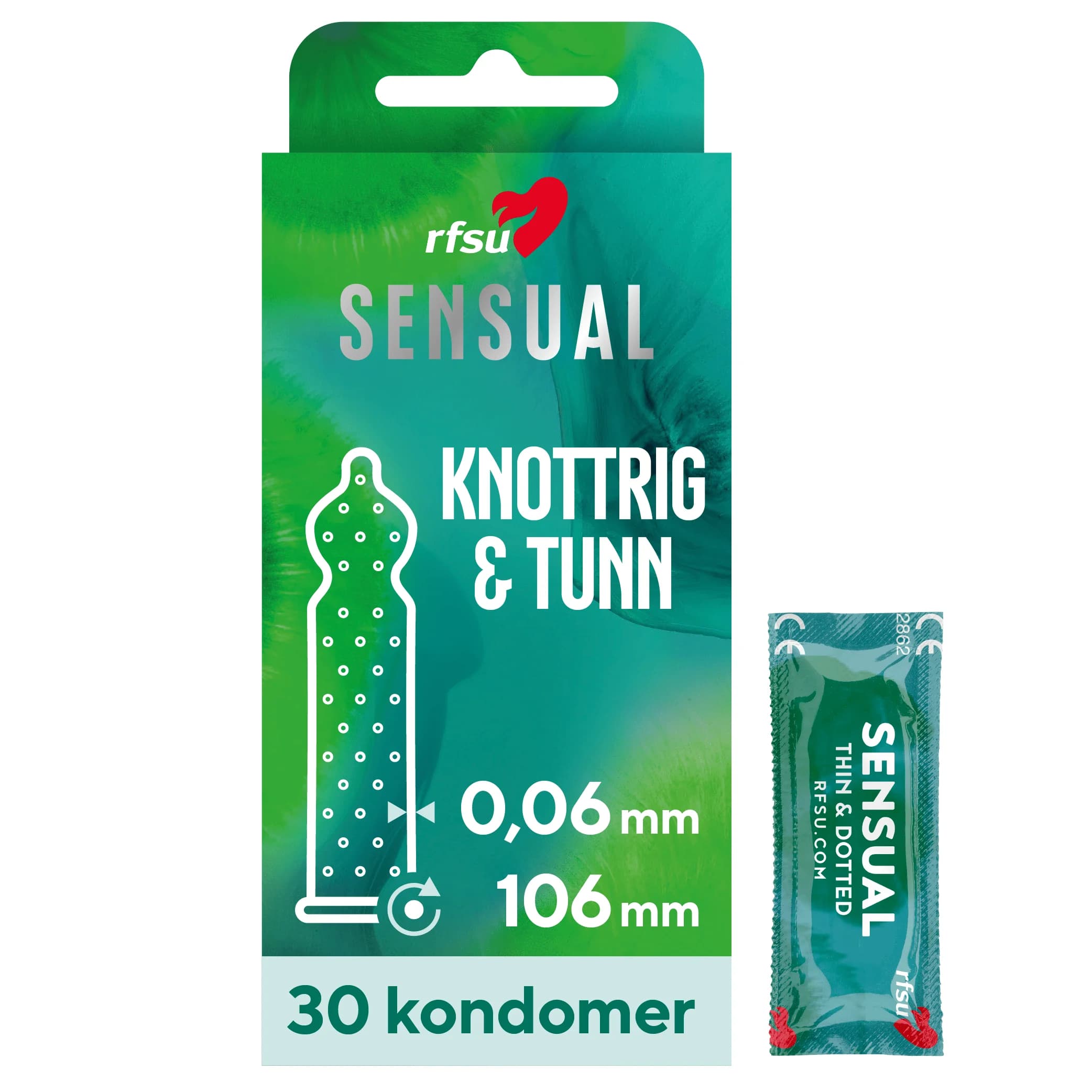 RFSU Sensual Kondom 30st från RFSU – köp hos Apotek Hjärtat