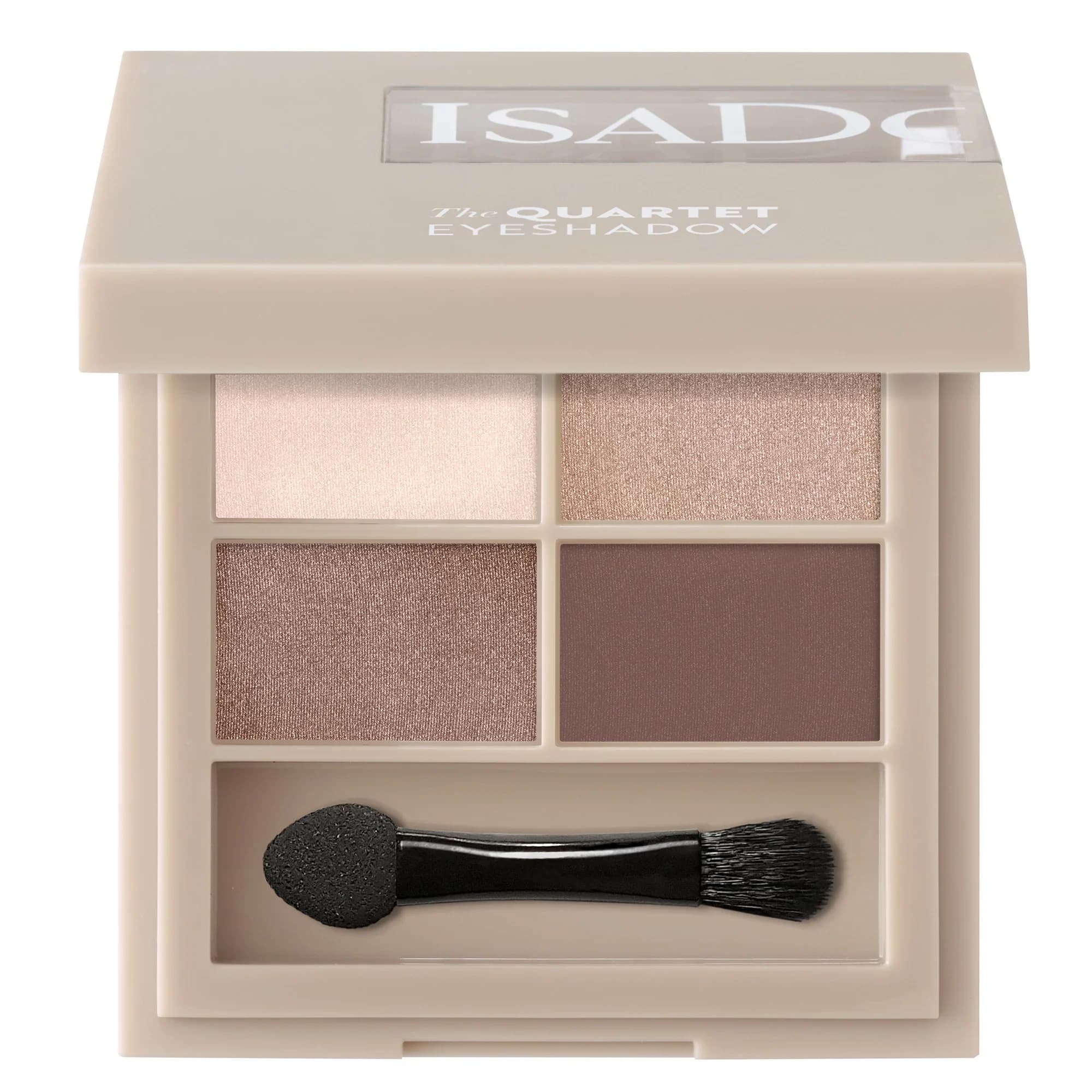 IsaDora The Eyeshadow Quartet 04 Cappuccino 3,5 g från IsaDora - köp hos Apotek Hjärtat