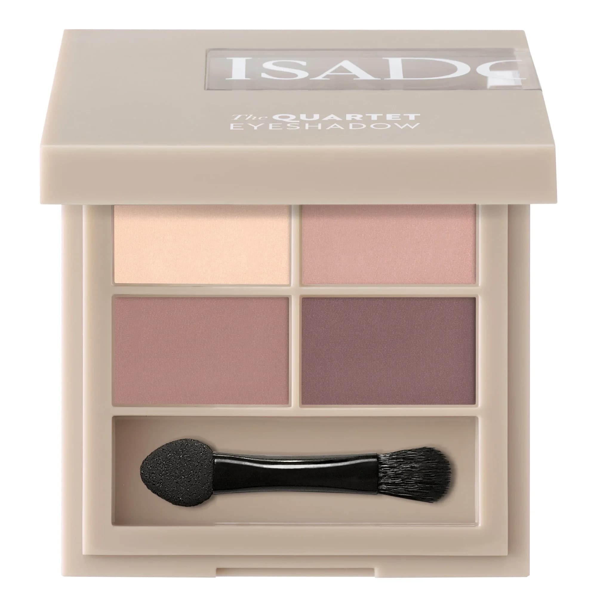 IsaDora The Eyeshadow Quartet 01 Muddy Nudes 3,5 g från IsaDora - köp hos Apotek Hjärtat