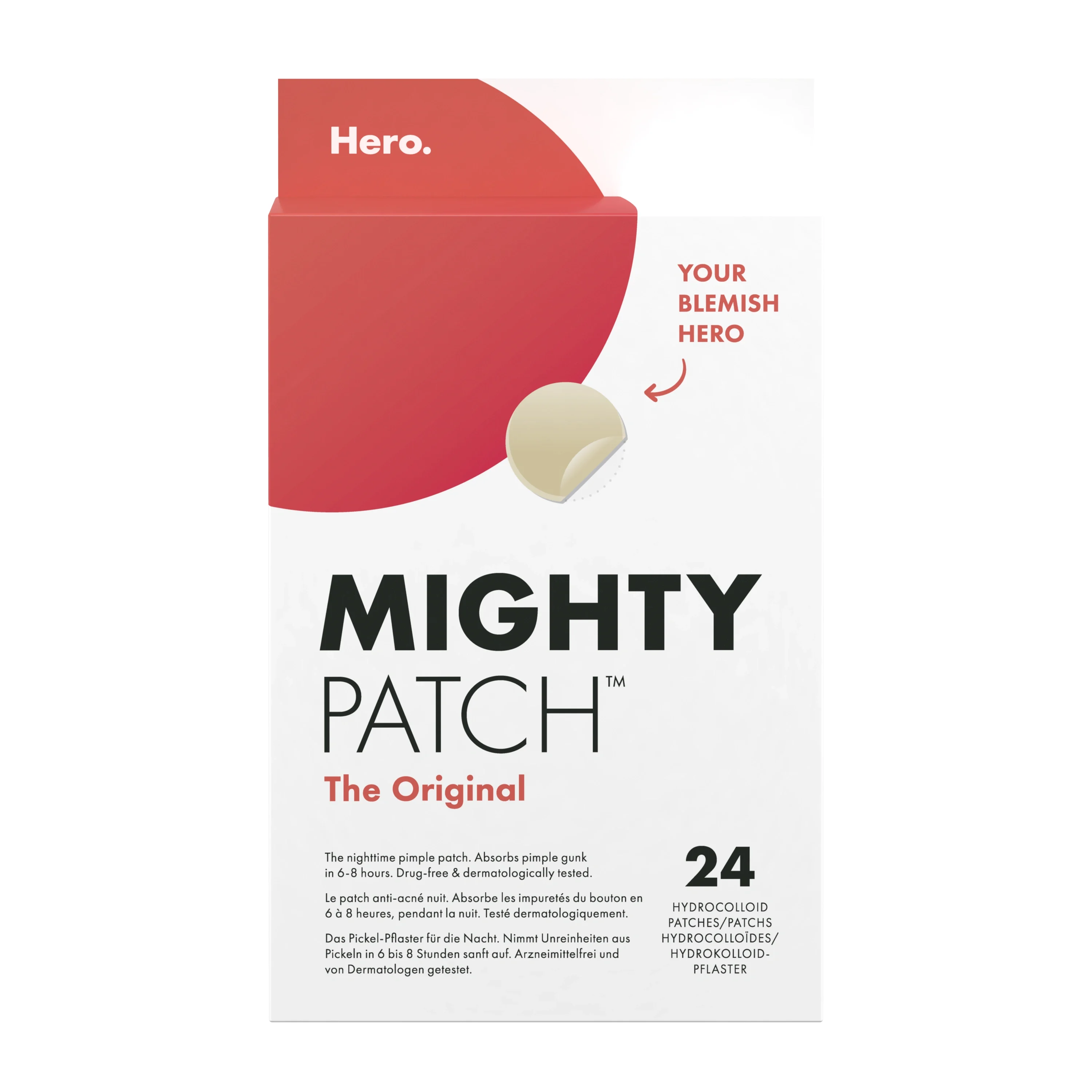 Hero Mighty Patch Original 24 st från Hero – köp hos Apotek Hjärtat