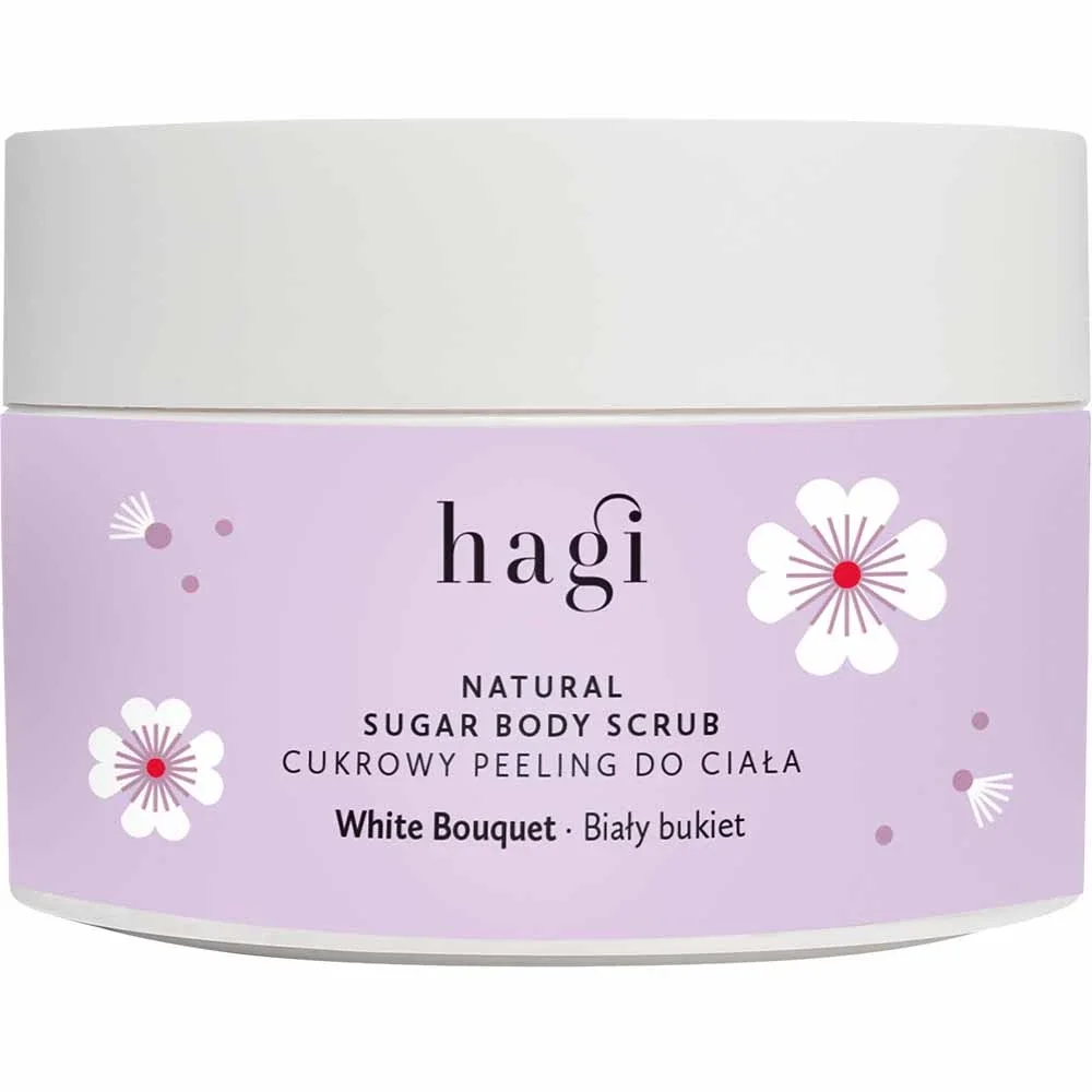 Hagi White Bouquet Natural Sugar Body Scrub 200 g från Hagi – köp hos Apotek Hjärtat