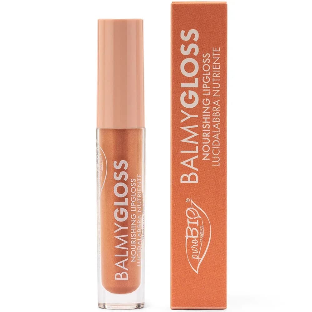 PuroBIO Lipgloss Balmygloss 4 ml 03 Shimmering Soft Peach från PuroBIO – köp hos Apotek Hjärtat