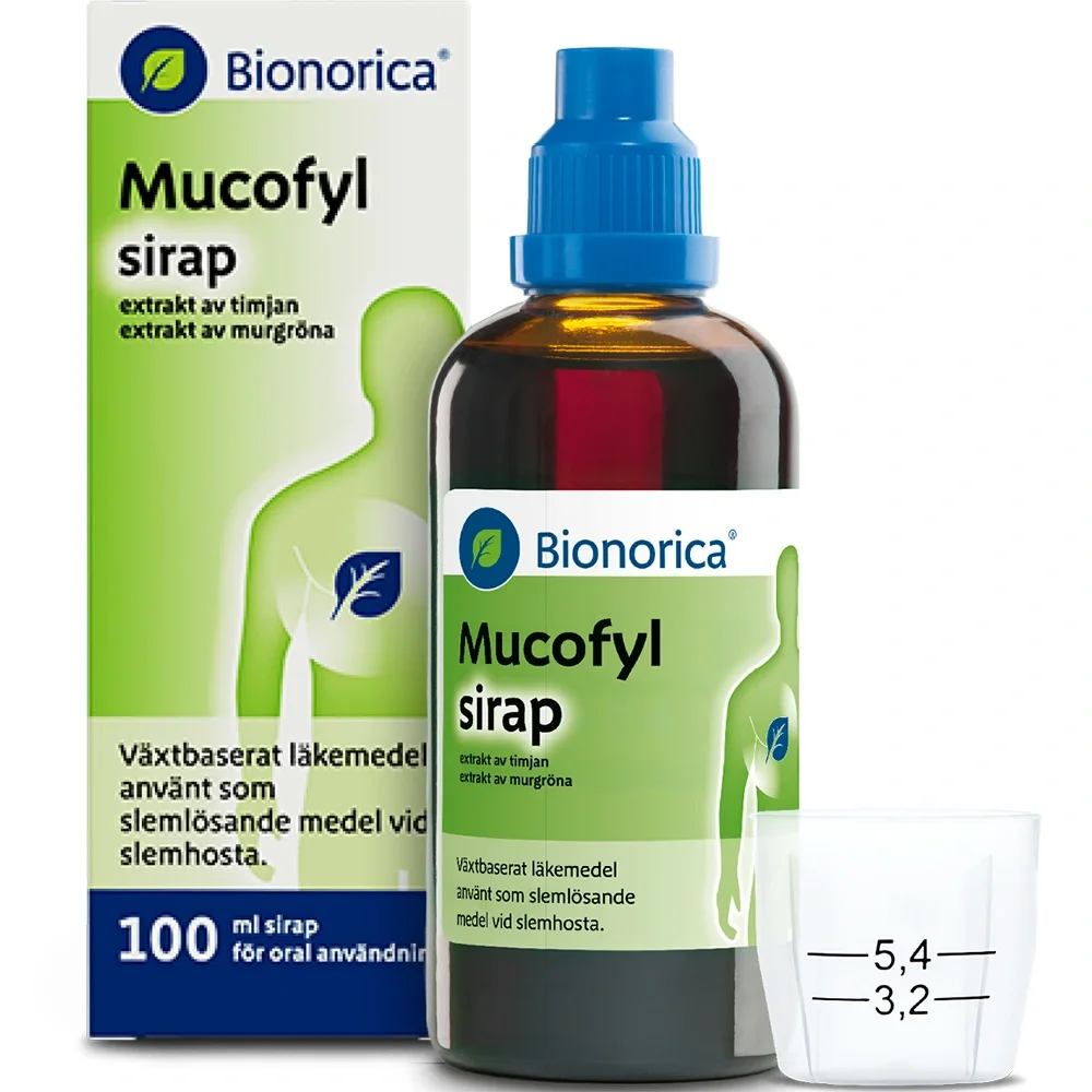 Mucofyl Sirap 100 ml från mucofyl, Bionorica – köp hos Apotek Hjärtat