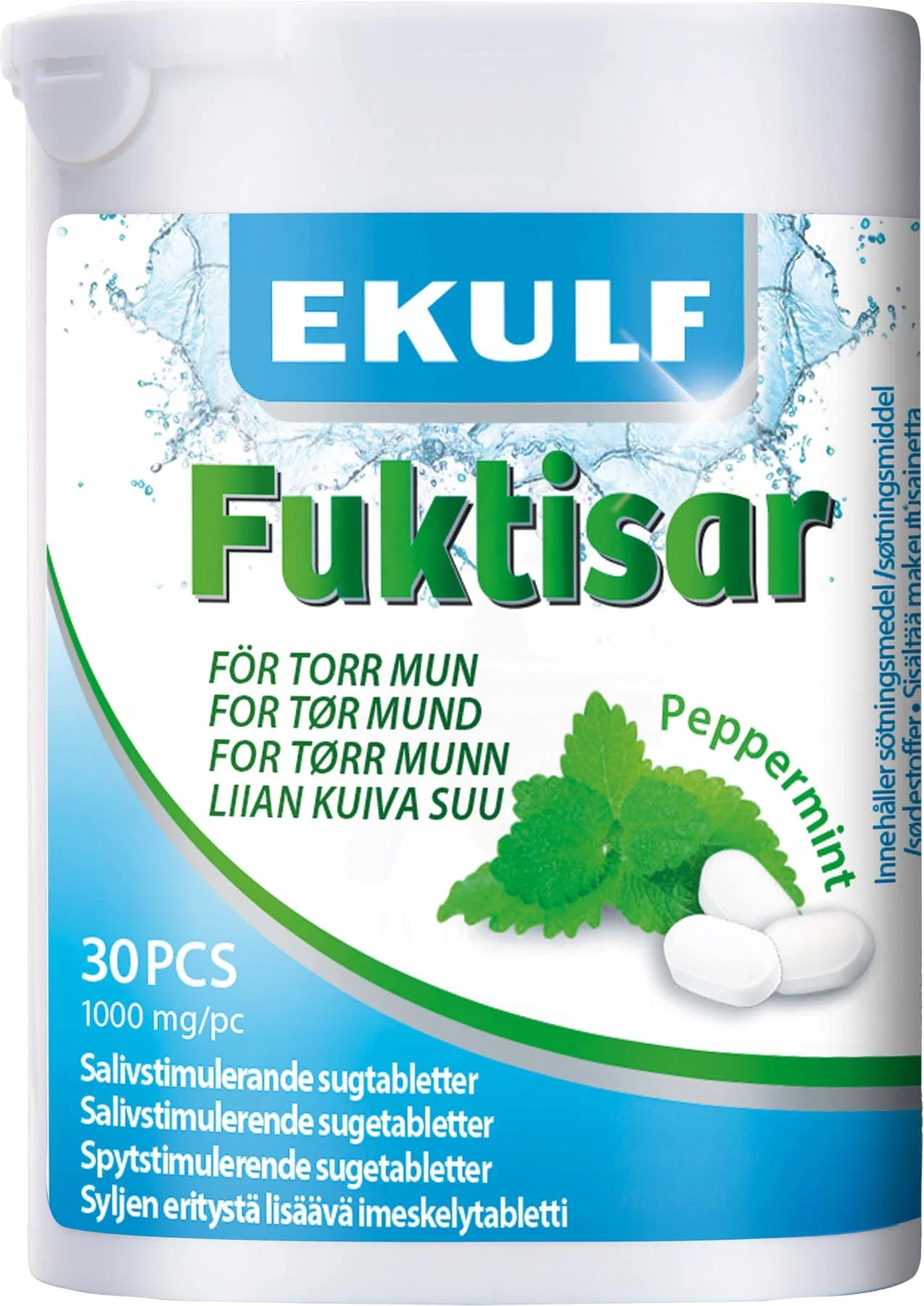 Ekulf Fuktisar 30 st Peppermint från Ekulf – köp hos Apotek Hjärtat