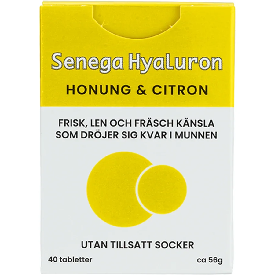 Senega Hyaluron Honung & Citron 56 g från Senega – köp hos Apotek Hjärtat