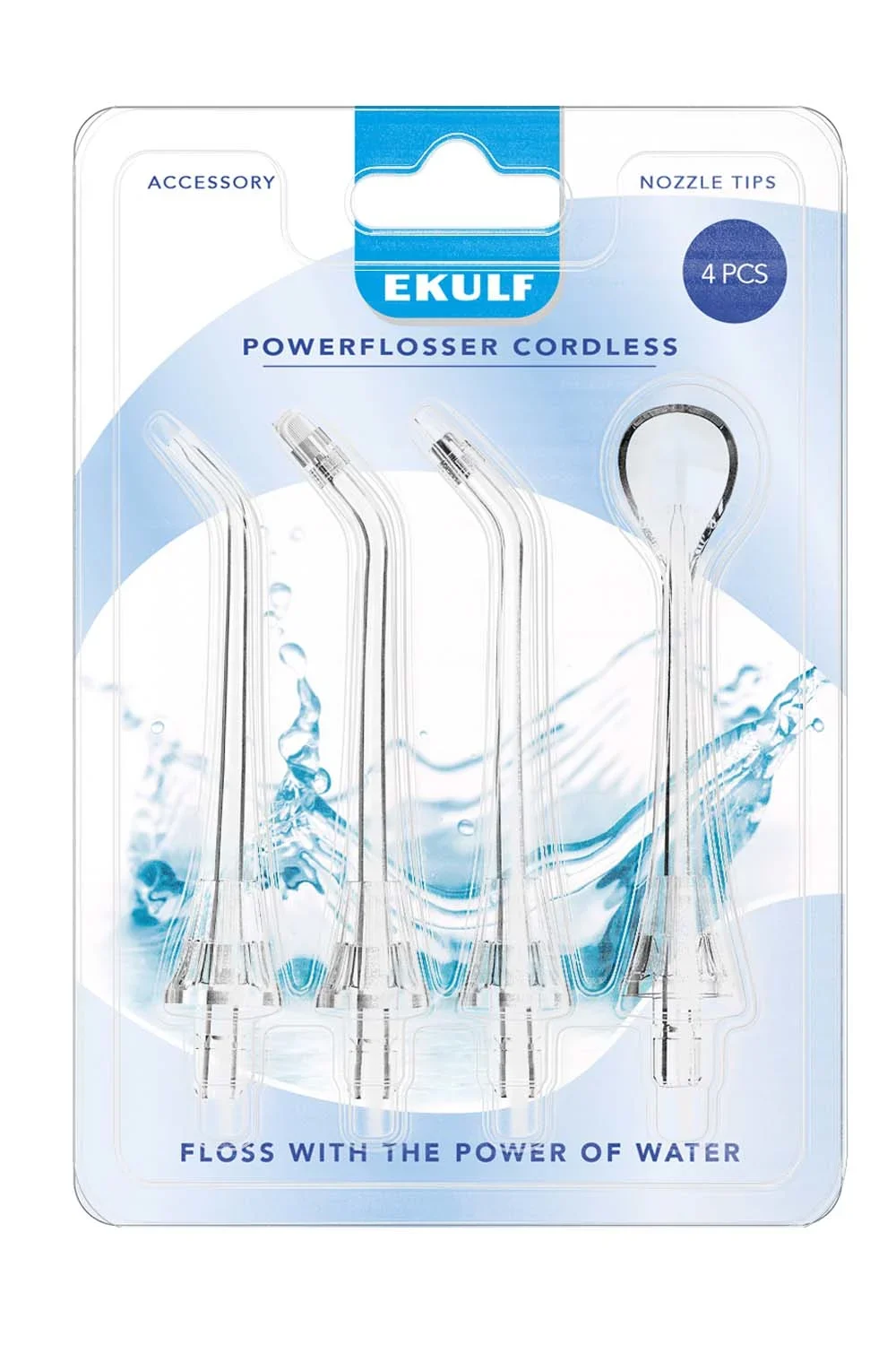 Ekulf PowerFlosser Premium Refill 4 st från Ekulf – köp hos Apotek Hjärtat