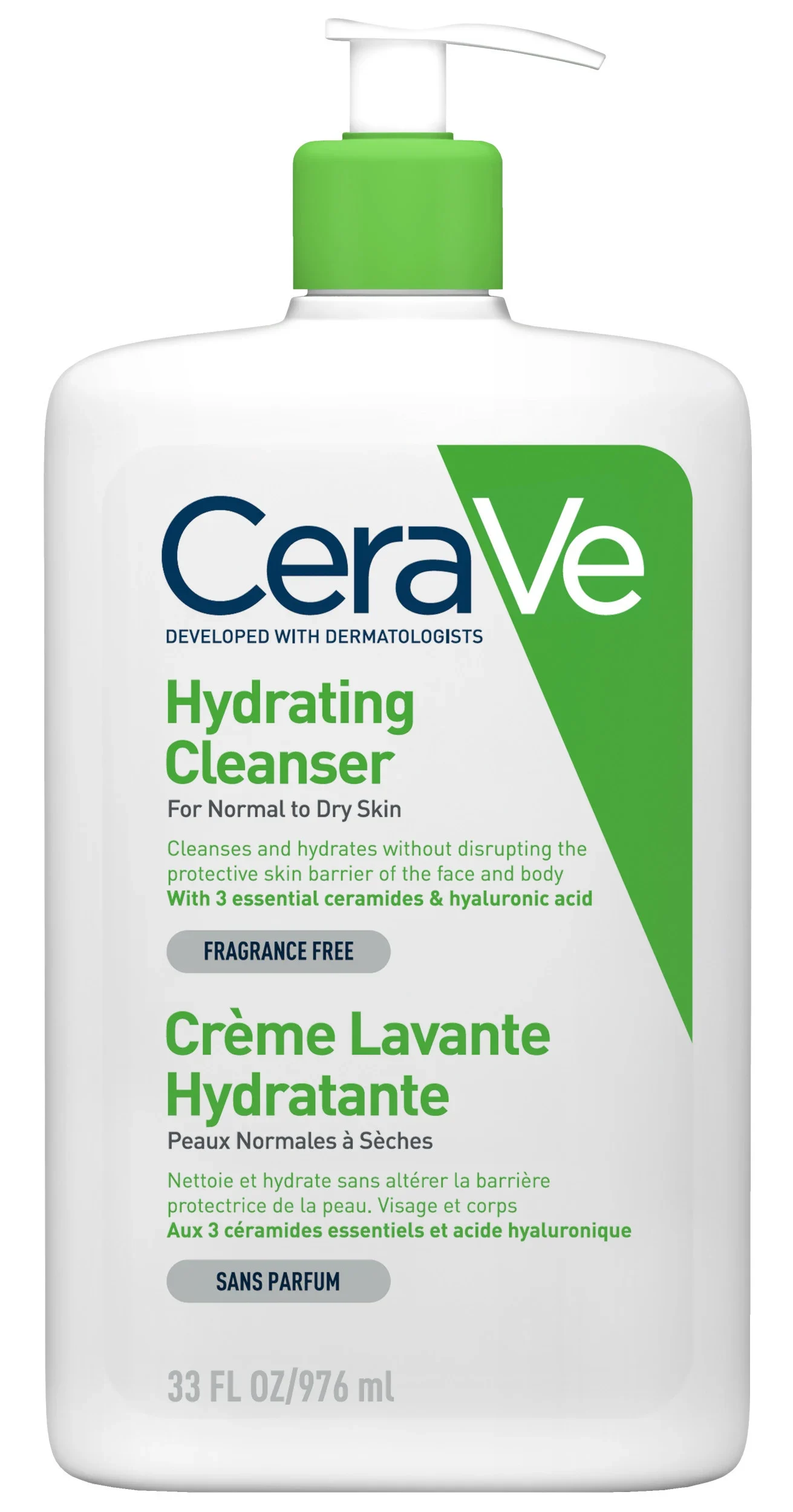 CeraVe Hydrating Cleanser 976 ml från CeraVe – köp hos Apotek Hjärtat