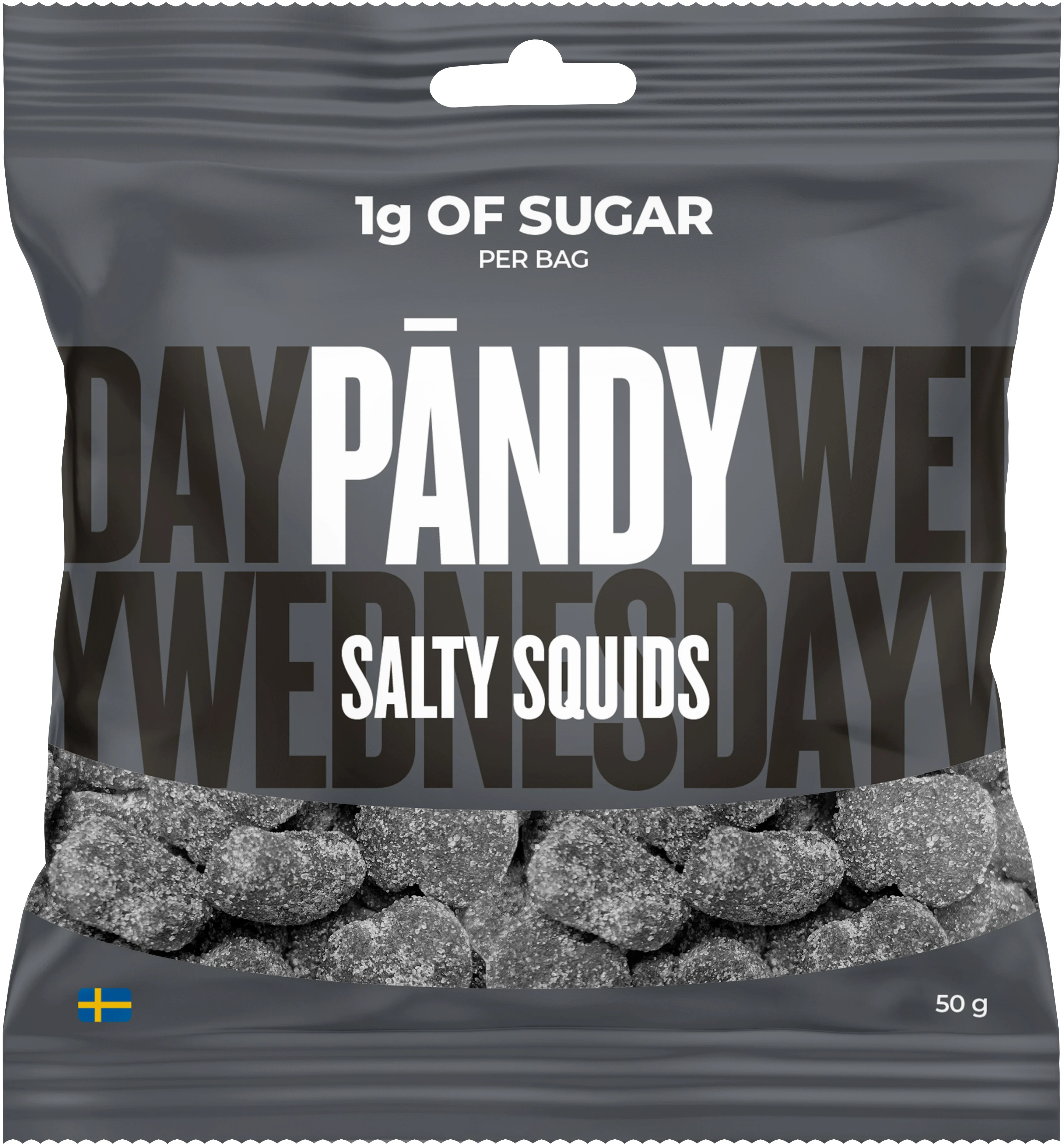 Pändy Salty Squids 50 g från Pändy – köp hos Apotek Hjärtat