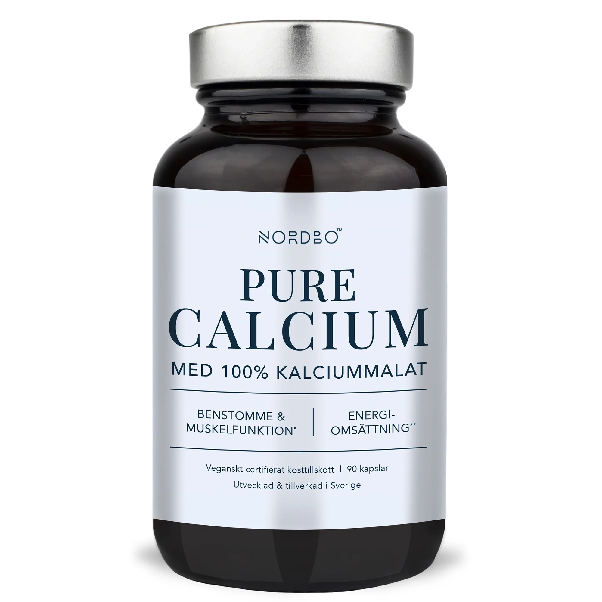 Nordbo Pure Calcium 90 kapslar från Nordbo – köp hos Apotek Hjärtat