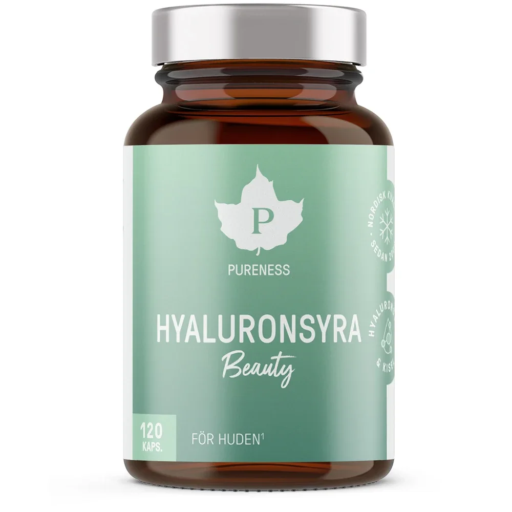 Pureness Hyaluronsyra 120 kapslar från Pureness - köp hos Apotek Hjärtat