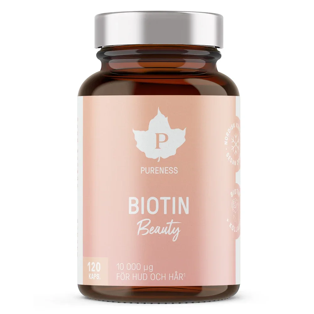 Pureness Biotin 120 kapslar från Pureness – köp hos Apotek Hjärtat
