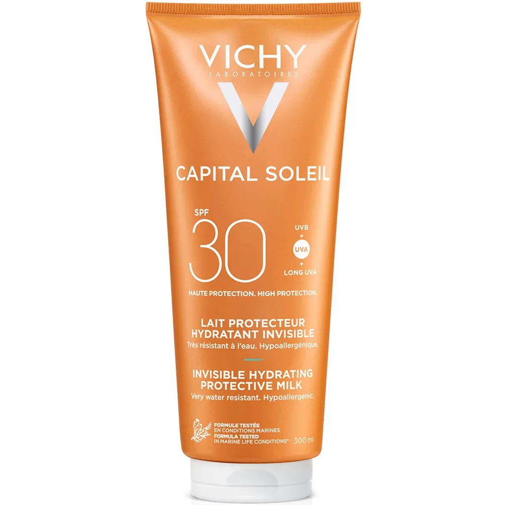 Vichy Capital Soleil Hydrating Protective Milk SPF30, 300 ml från Vichy – köp hos Apotek Hjärtat