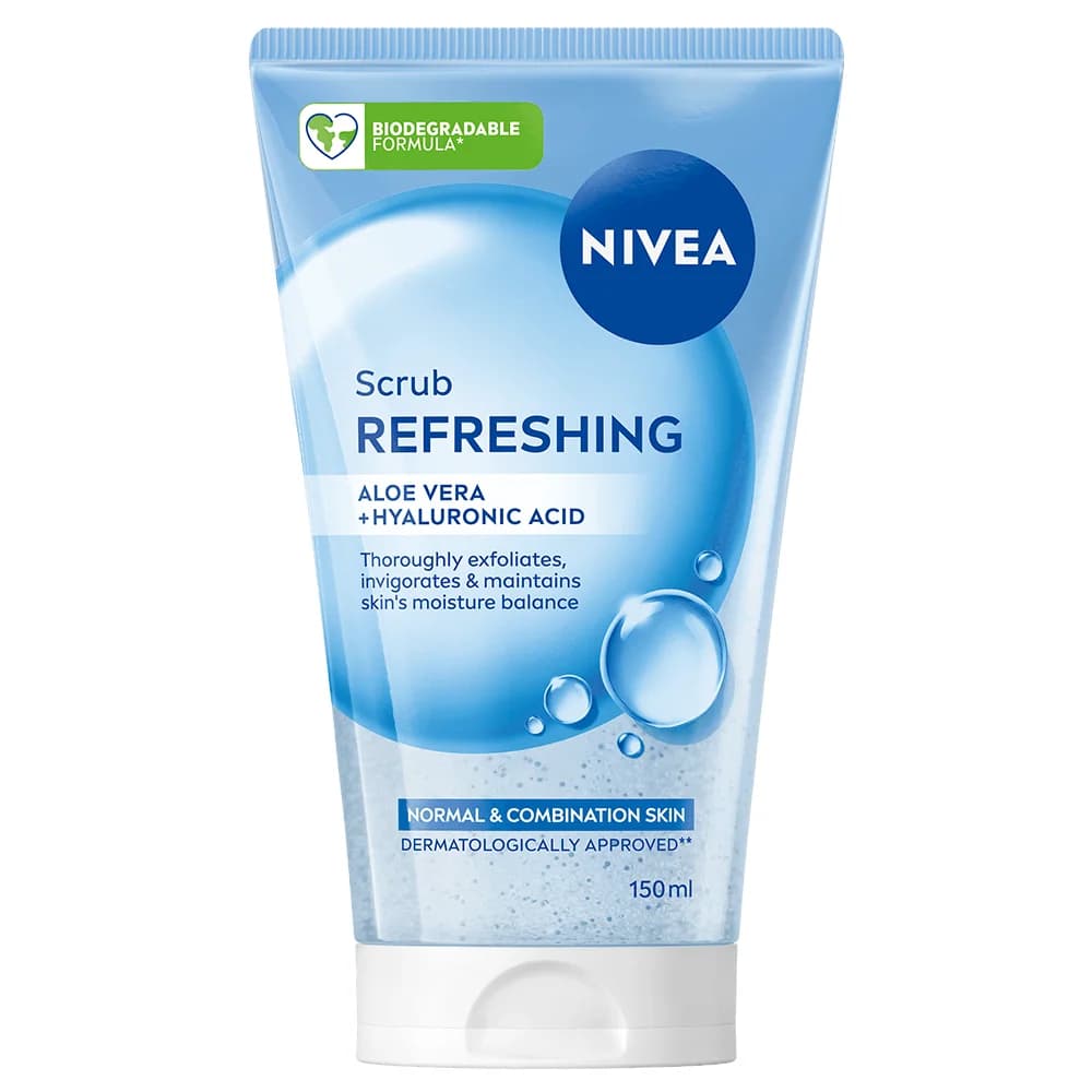 NIVEA Refreshing Exfoliating Scrub 150 ml från Nivea – köp hos Apotek Hjärtat